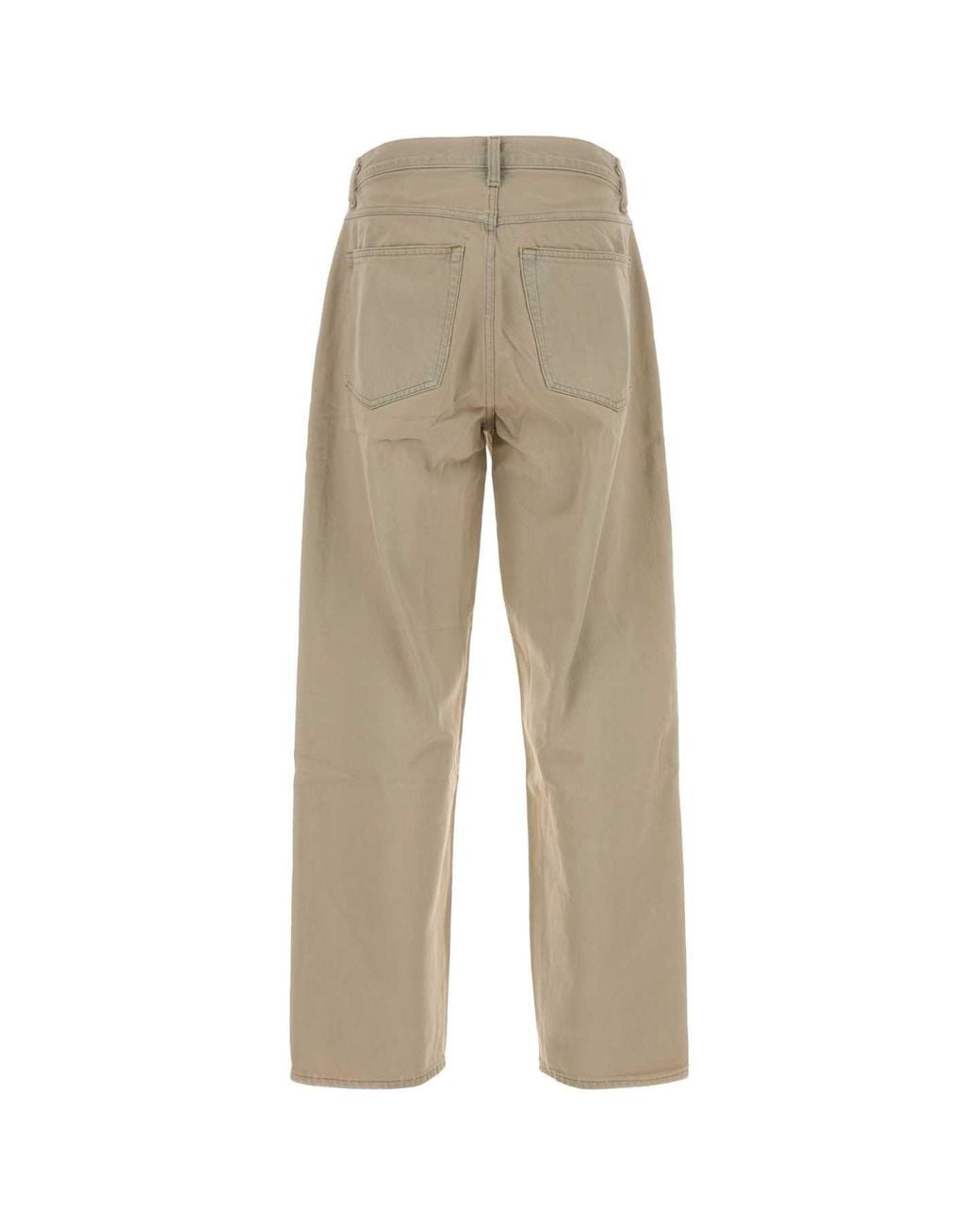 Agolde Natural Sand Denim Jeans for men