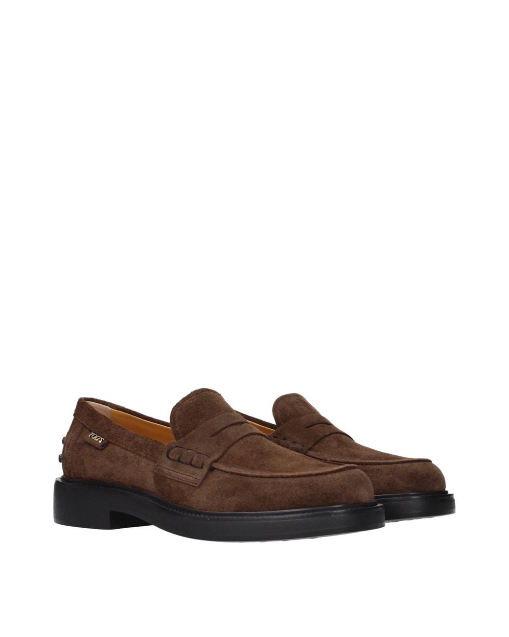 Tod's Brown Moccasins Camouflage And