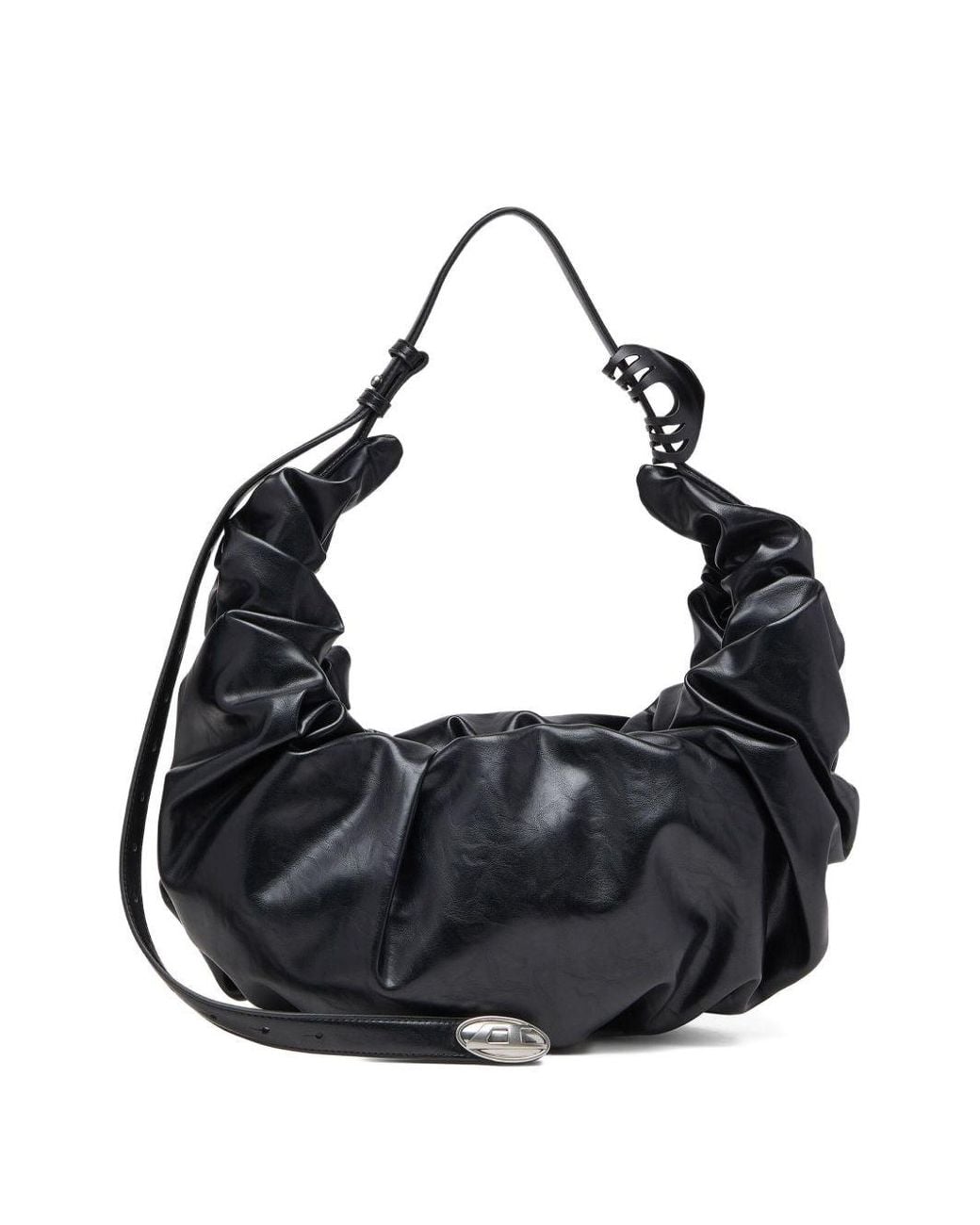 DIESEL Black Grab-D Hobo L Shoulder Bag