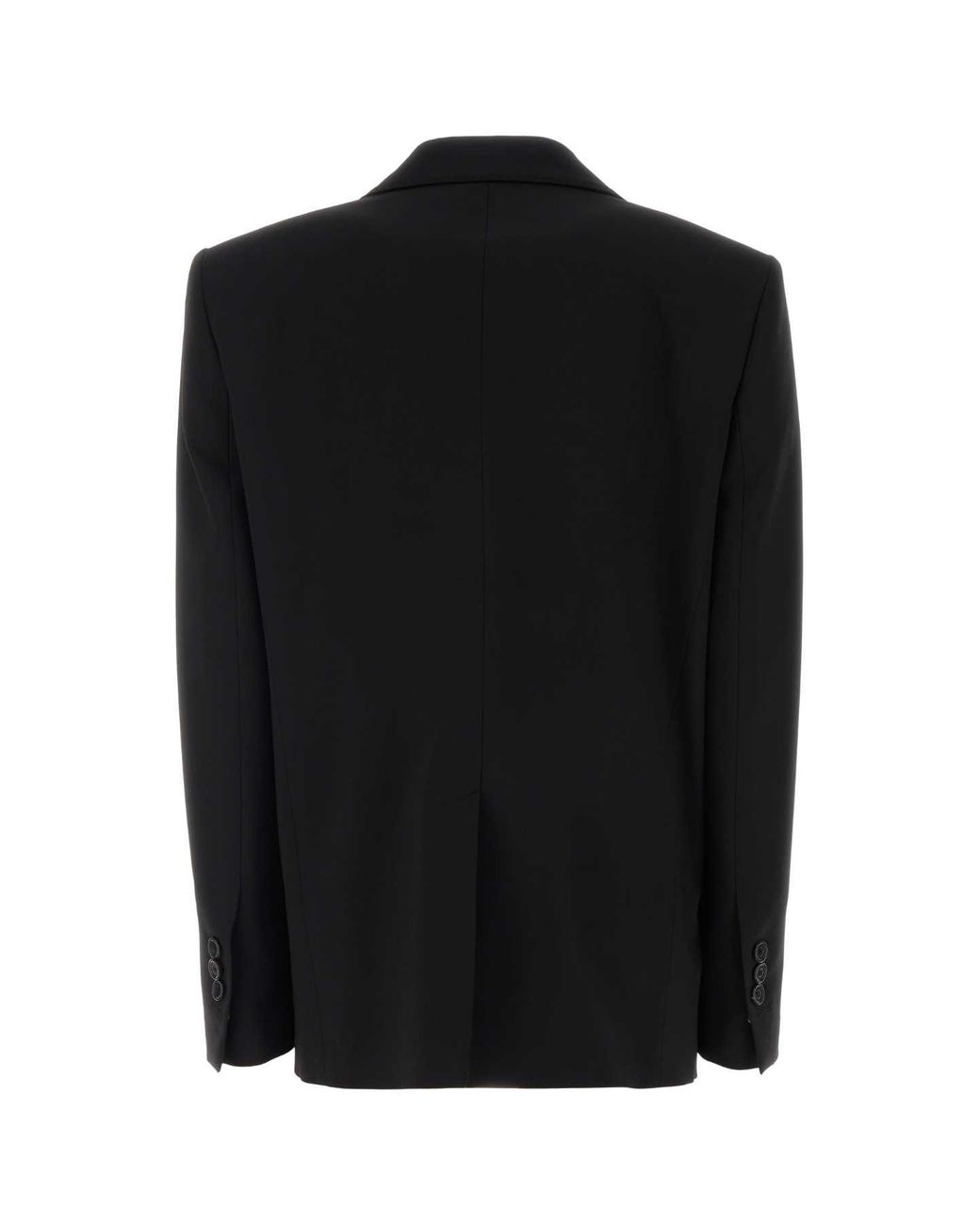 DSquared² Black Solid Shawl Lapel Jacket