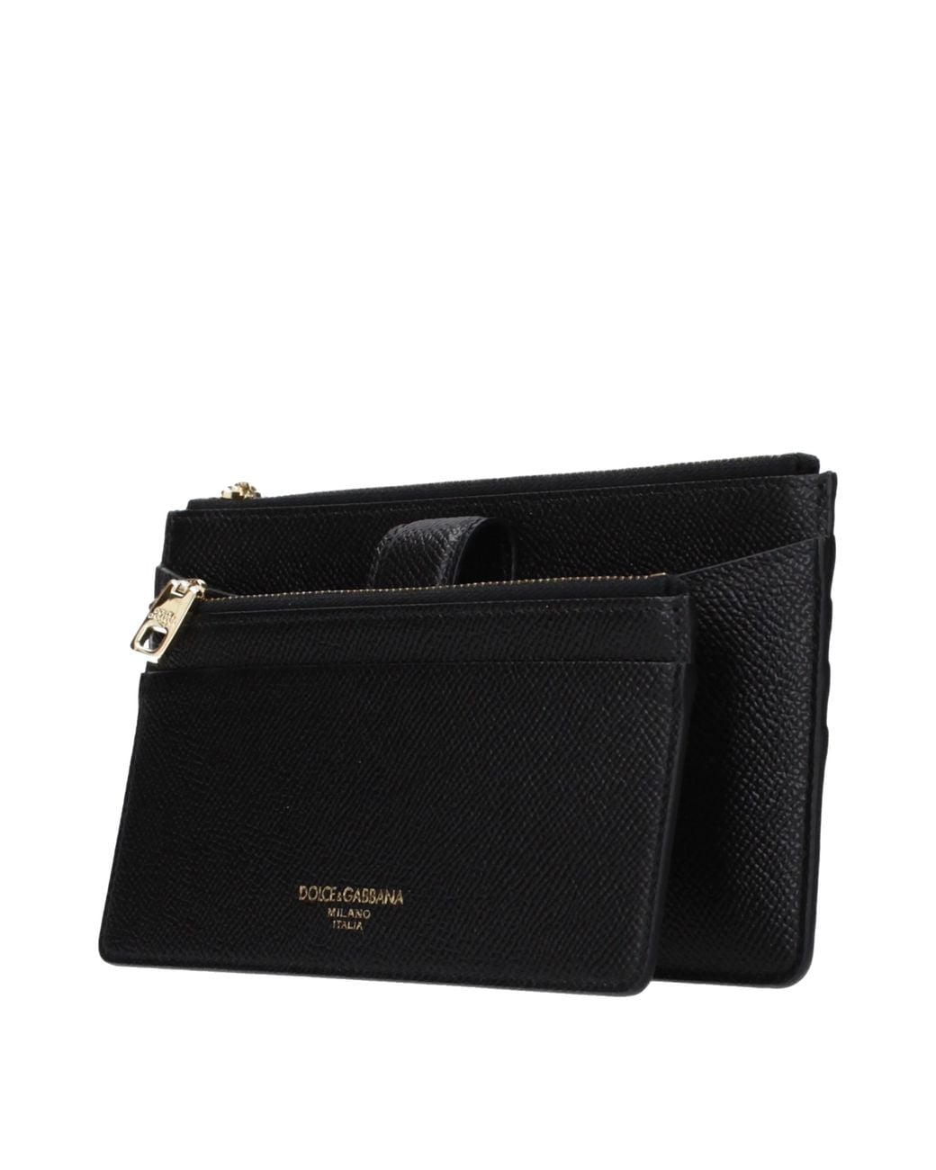 Dolce & Gabbana Black Leather Wallet