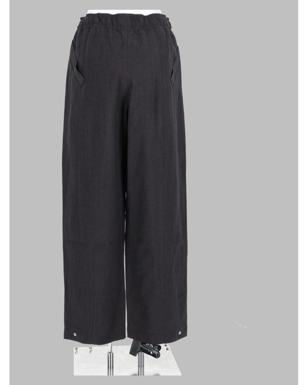 Studio Nicholson Black Tailored Trousers
