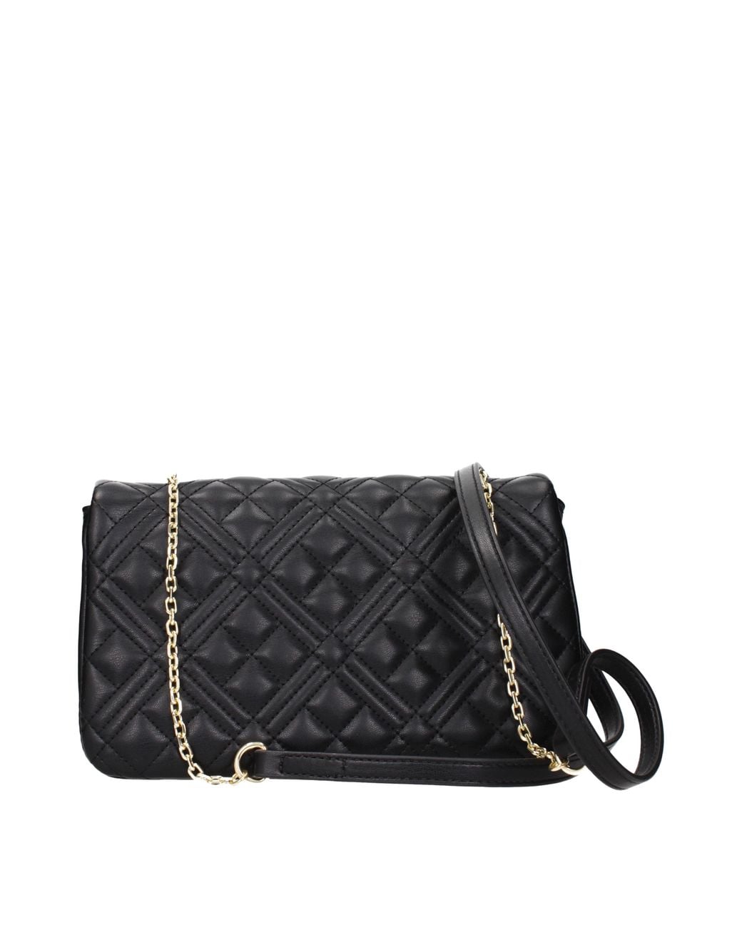 Love Moschino Black Pochette Polyurethane