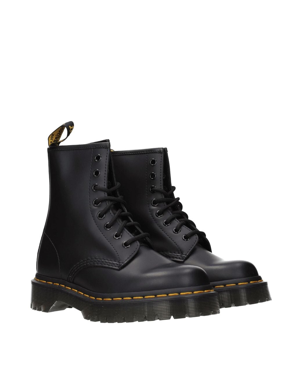 Dr. Martens Black Dr. Martens Stivaletti Donna Pelle Nero for men