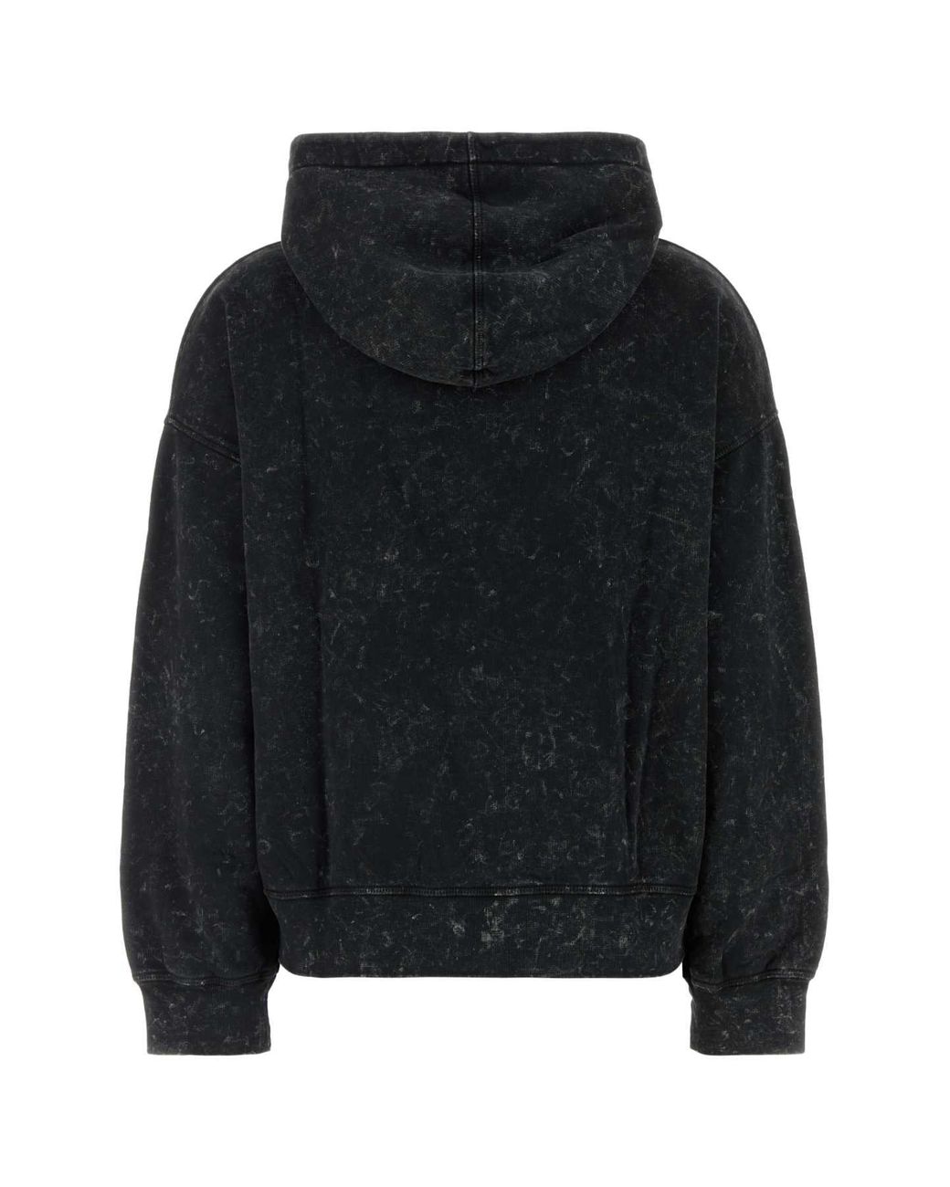 Ganni Black Organic Cotton Sweatshirt
