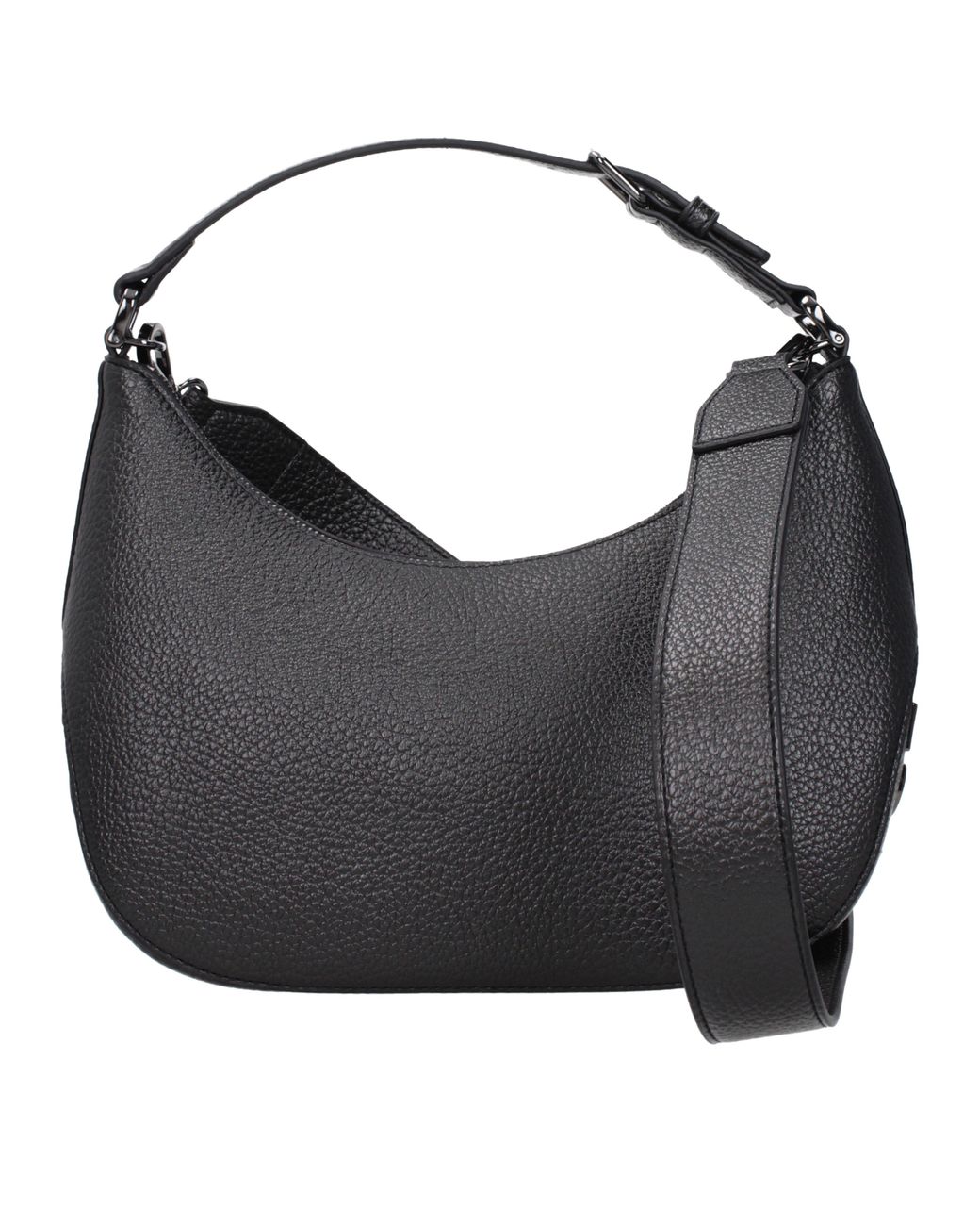 Love Moschino Black Shoulder Bags Polyurethane Dark