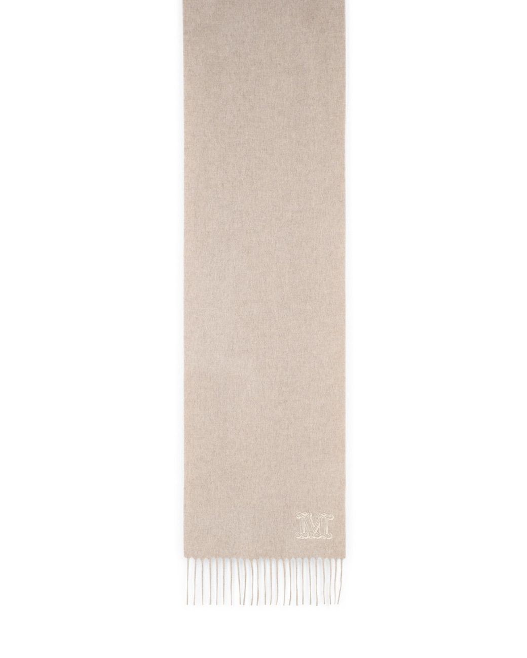 Max Mara White 'Wsdalia' Cashmere Stole