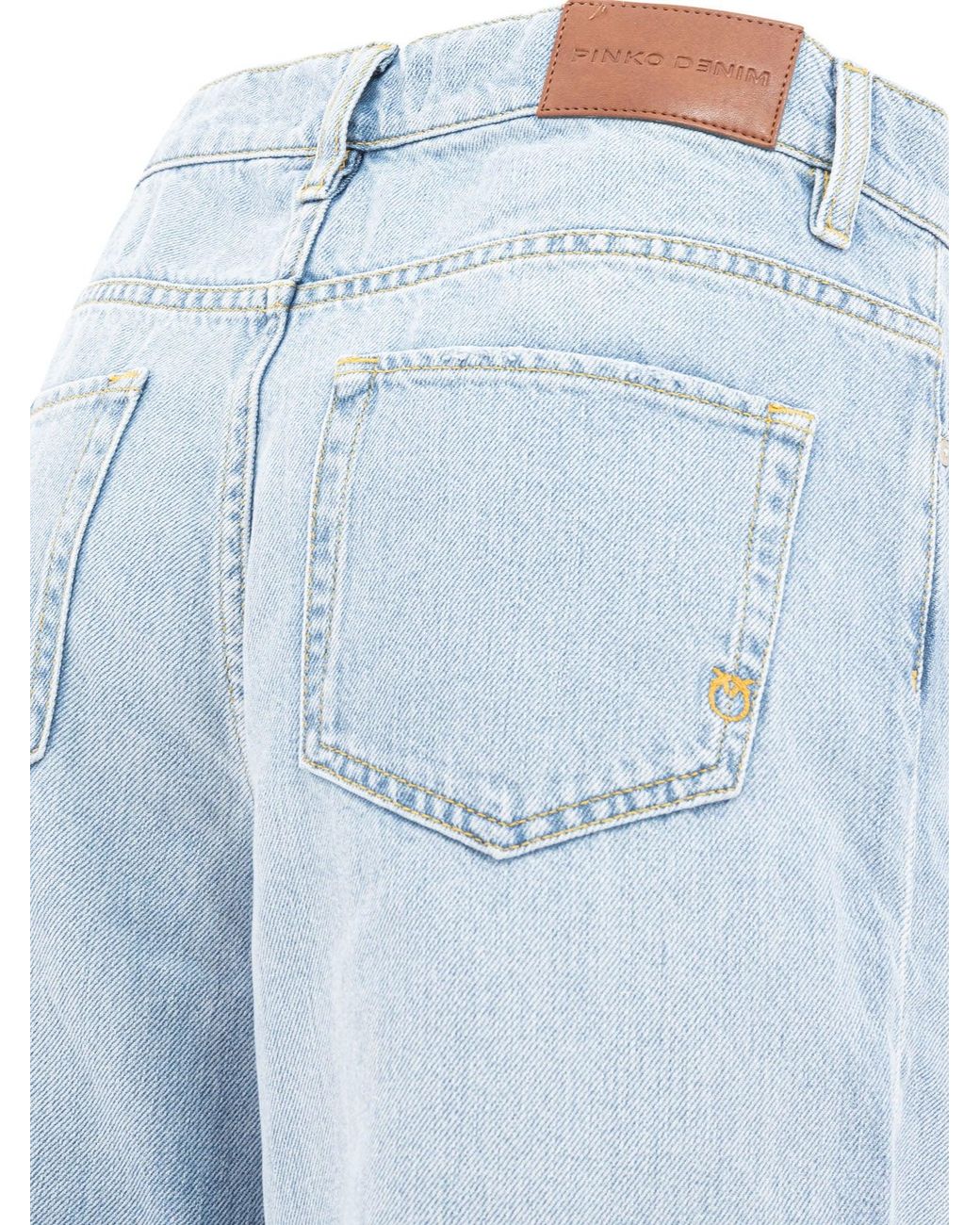 Jeans > straight jeans Pinko en coloris Blue