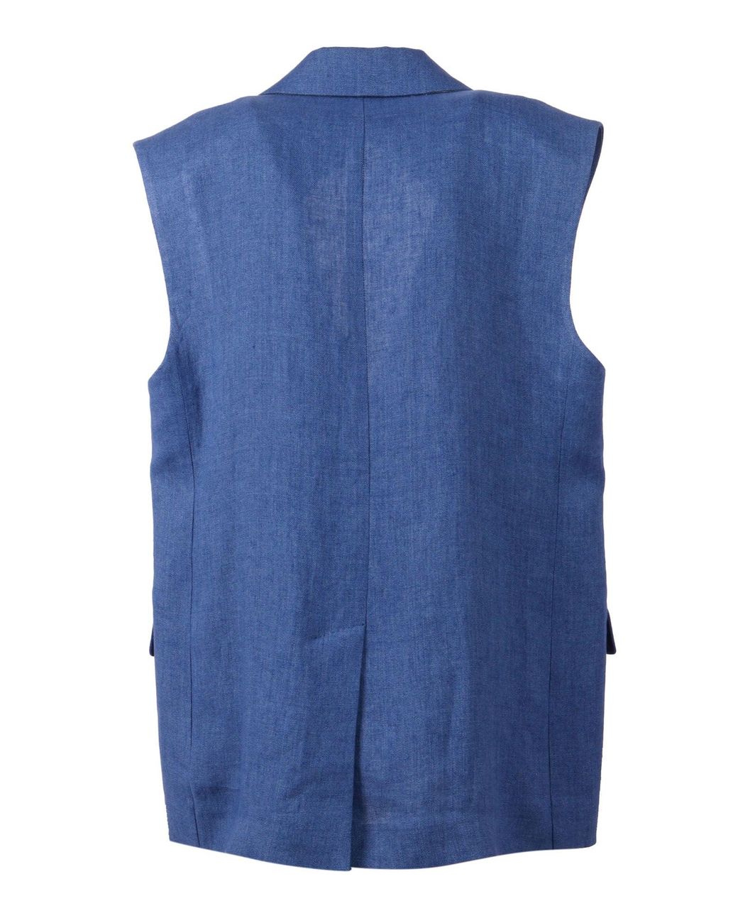 Max Mara Blue Giacca Smanicata Aia