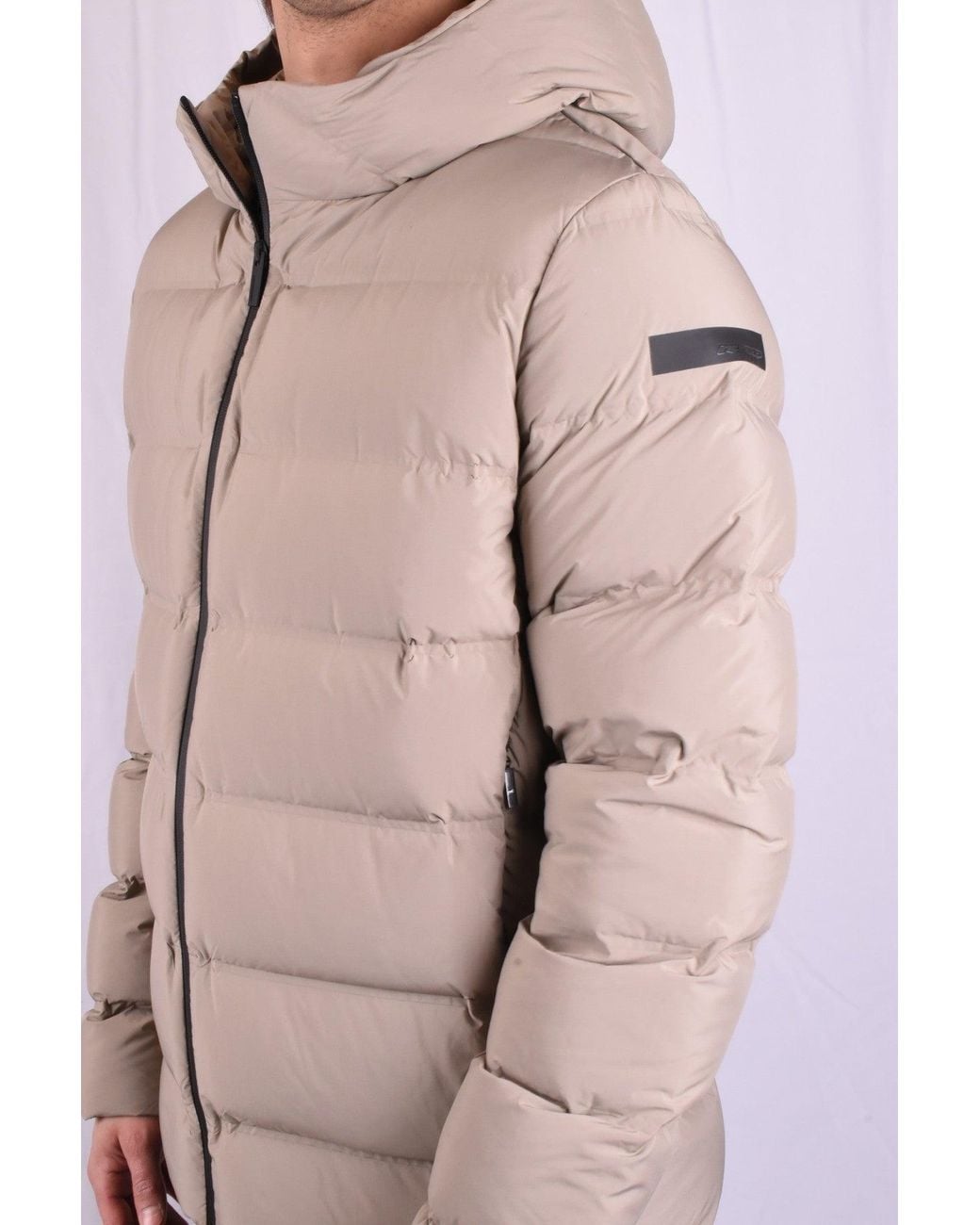 Rrd Natural Nylon Quilted Down Jacket