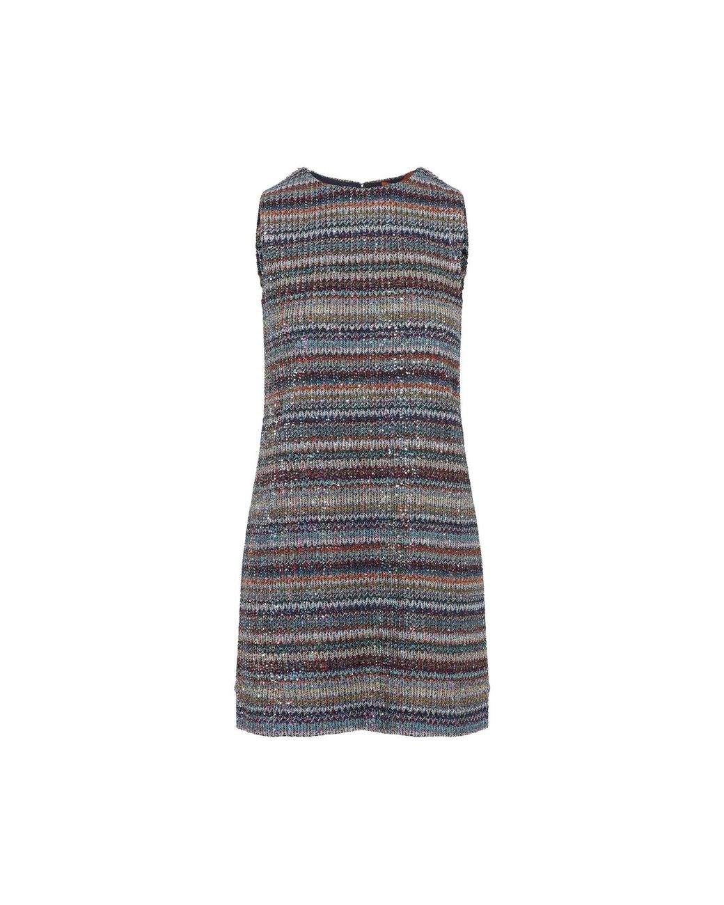 Missoni Gray Multi Caperdoni Short Dress