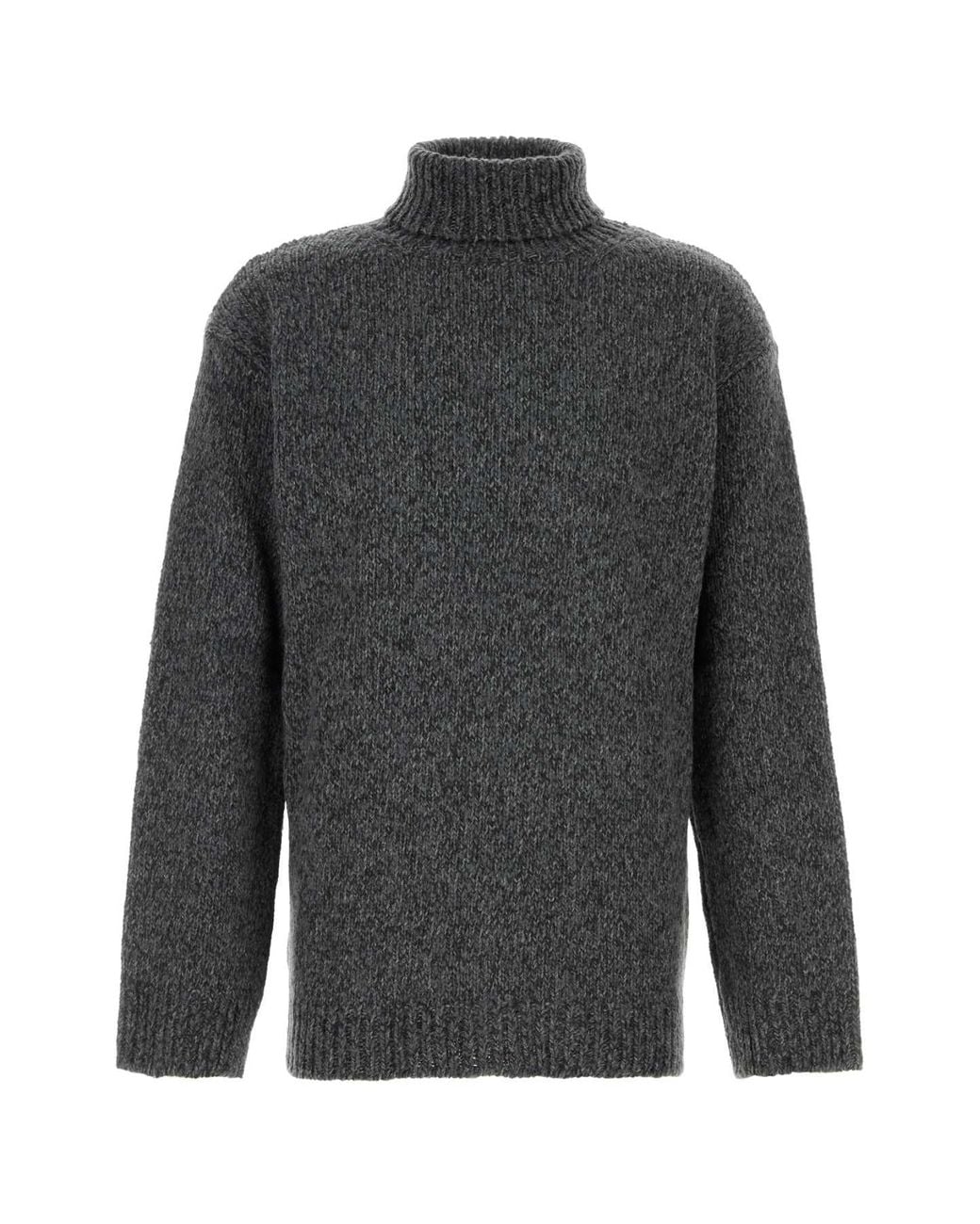 Our Legacy Gray 100% Wool Knit Sweater
