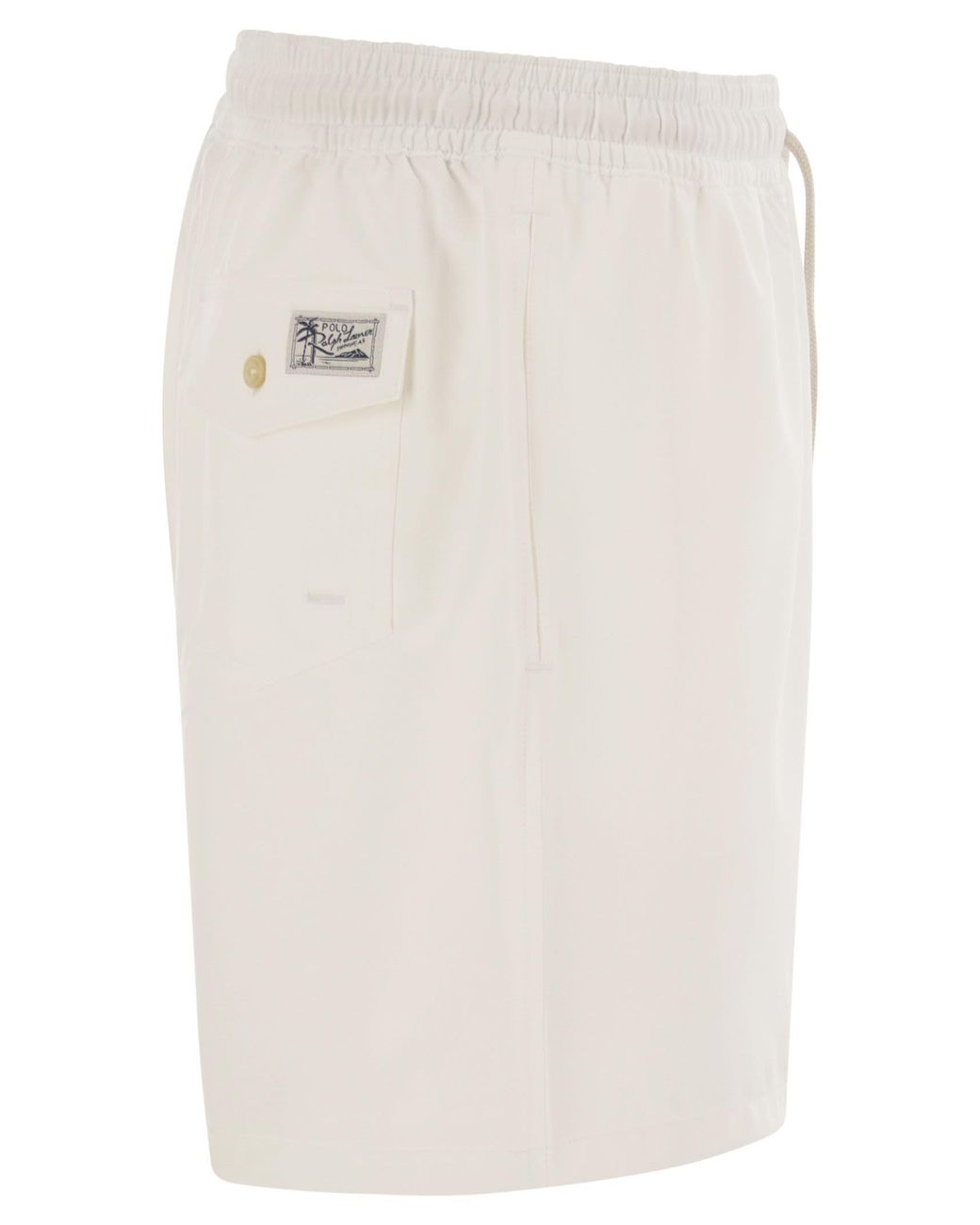 Polo Ralph Lauren White Traveler Classic 14.6 Cm Beach Boxers for men