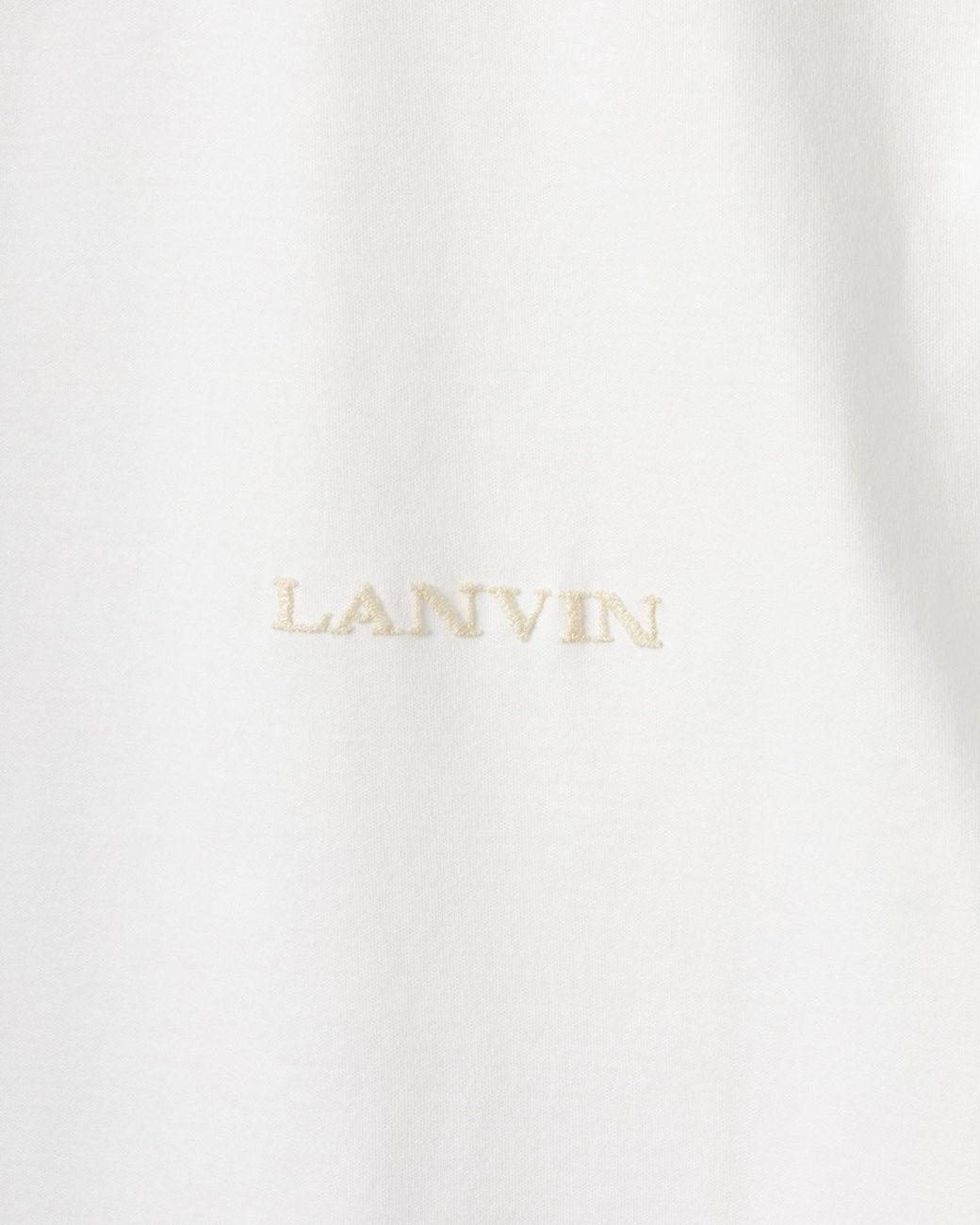 Lanvin T Shirts En Polos Wit in het White voor heren