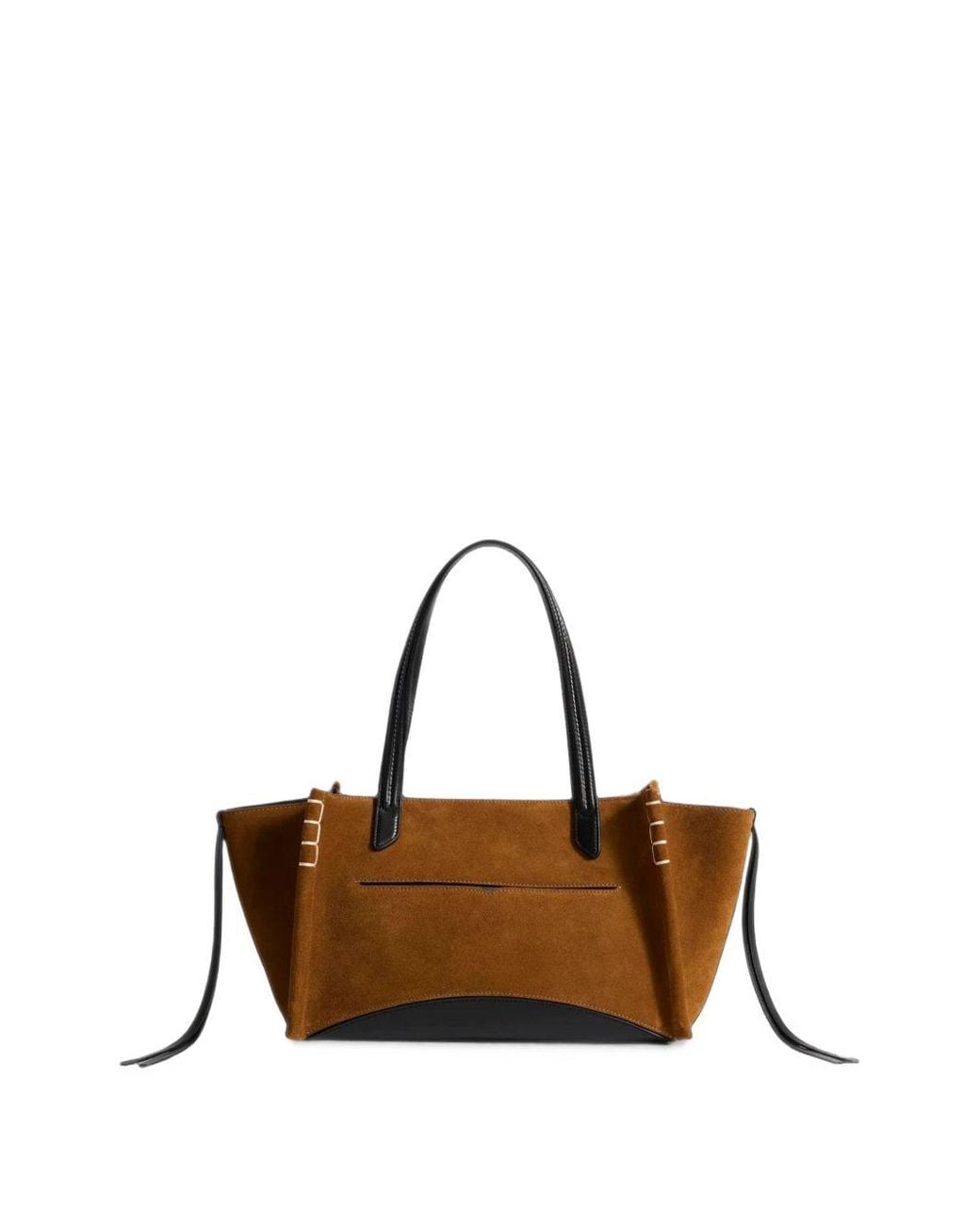 J.W. Anderson Brown Loafer Leather Tote Bag