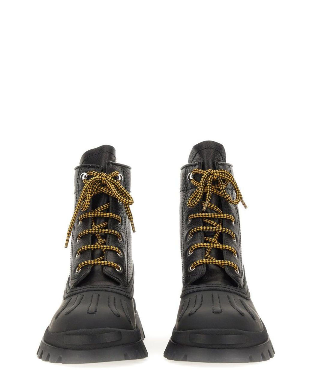 DSquared² Black Canadian Boots for men