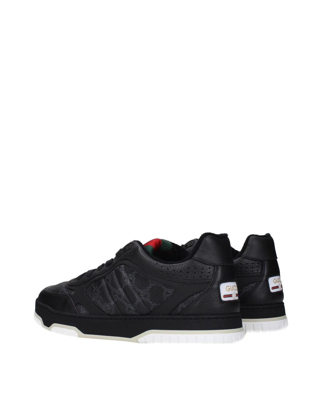 Gucci Black Sneakers Fabric