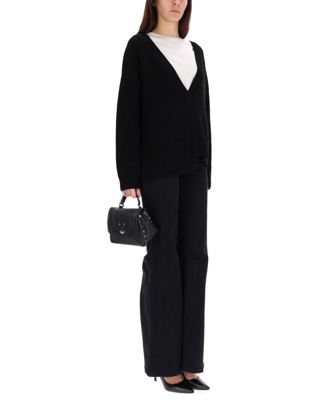 Lois Black Pants "palas"