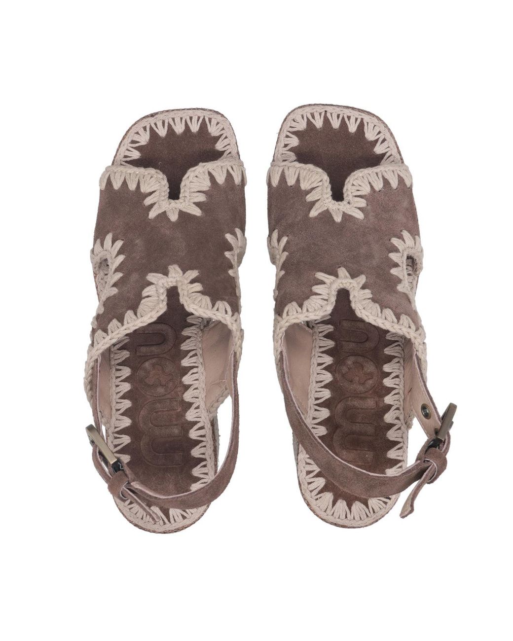 Mou Brown Sandals