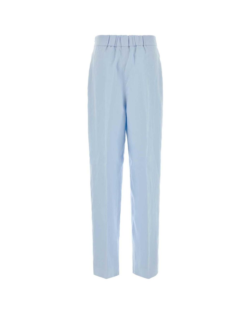 Agnona Blue N.Y. One Pleat Wide
