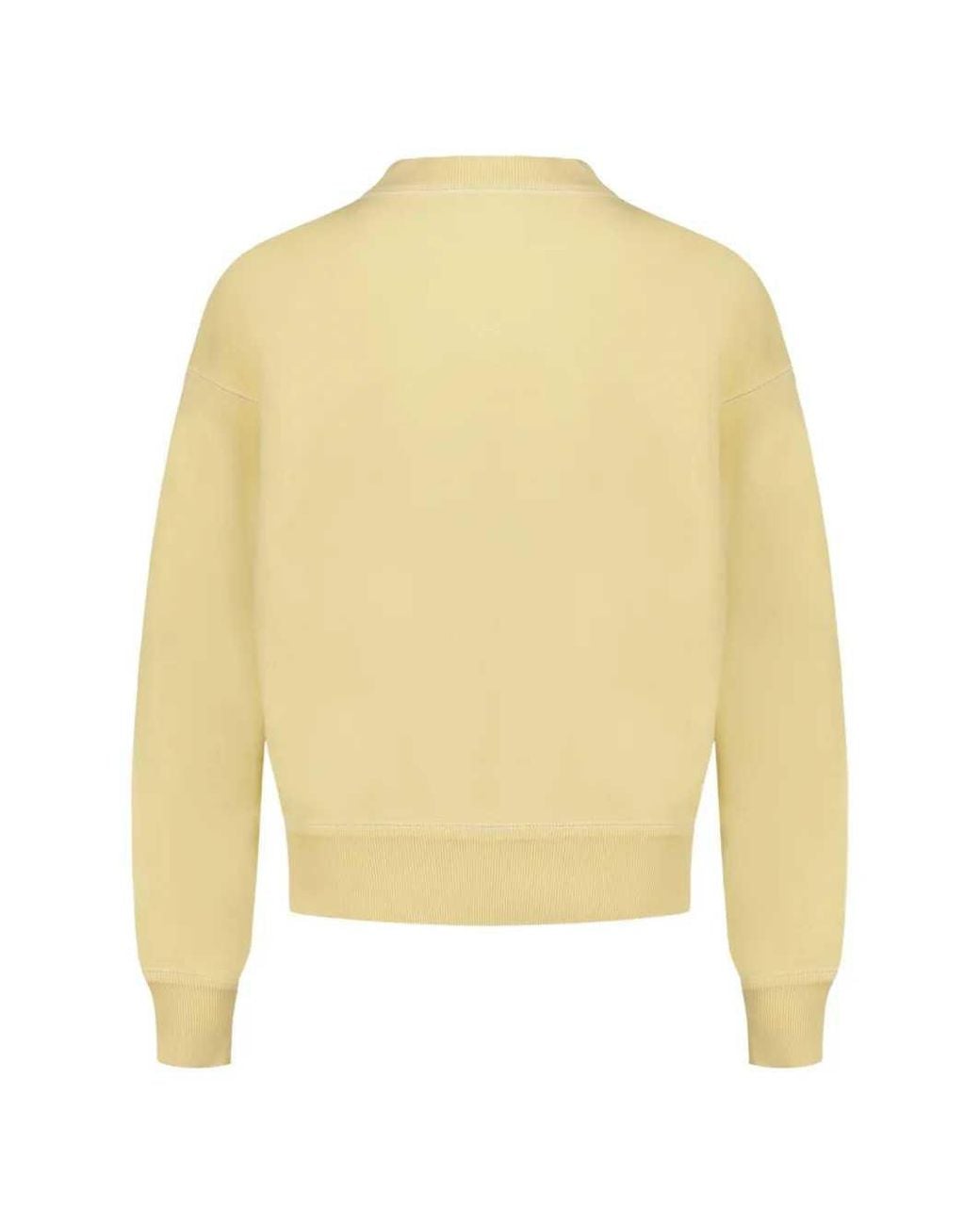 Isabel Marant Yellow Moby Logo Sweatshirt