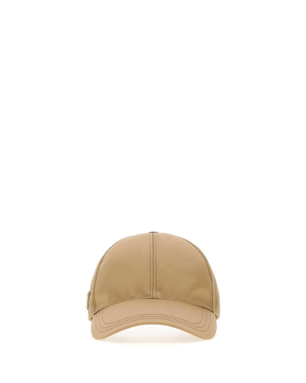 Prada Natural Re-Nylon Baseball Cap for men