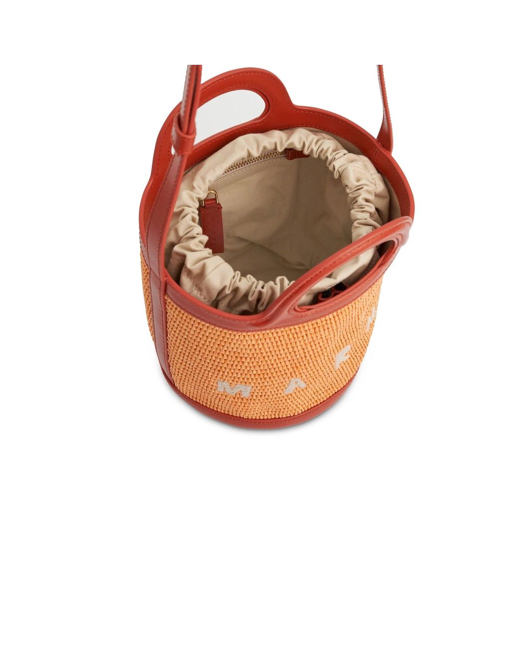Marni Tropicalia Eimerbeutel in Orange für Herren