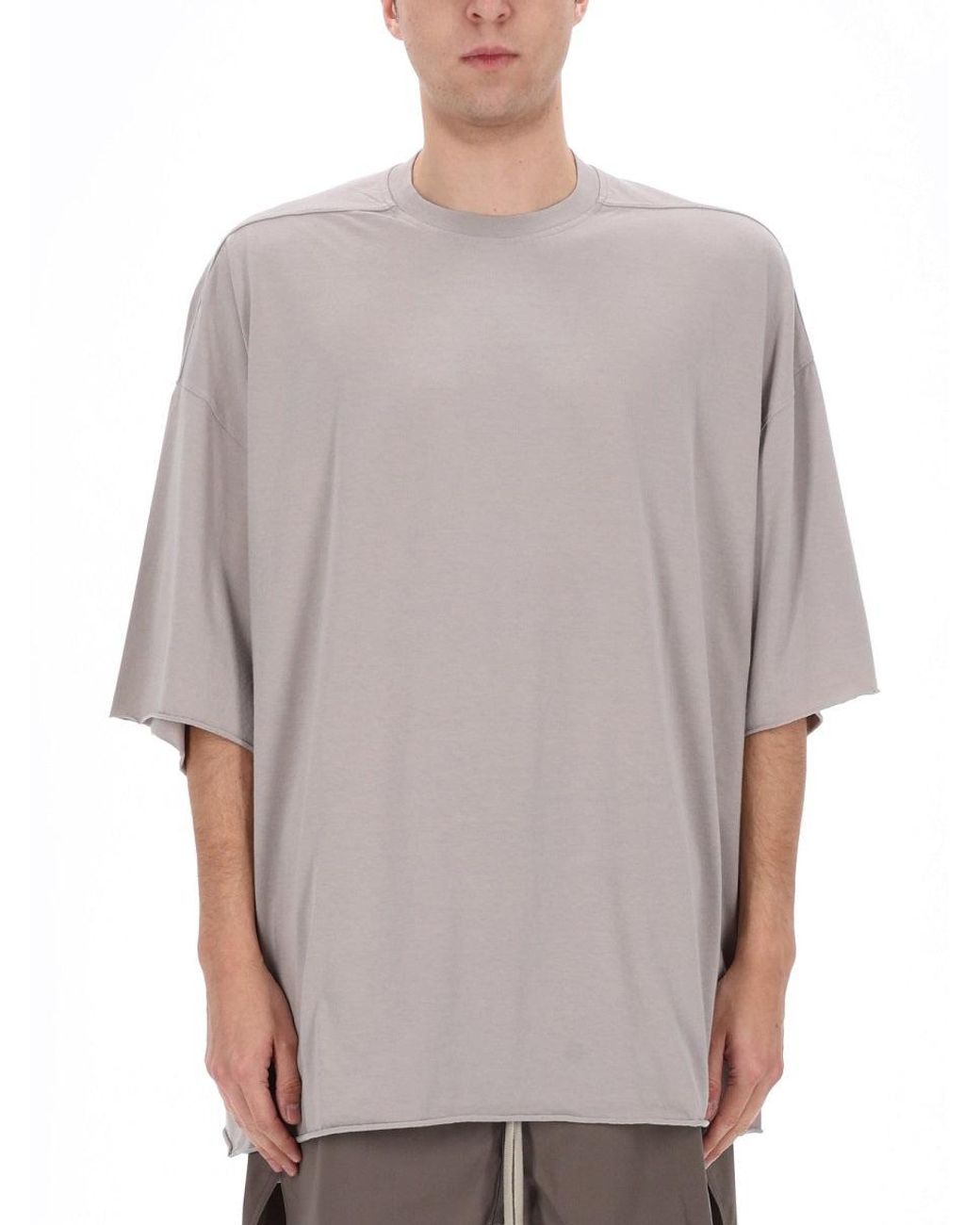 Rick Owens White "tommy T" T-shirt for men