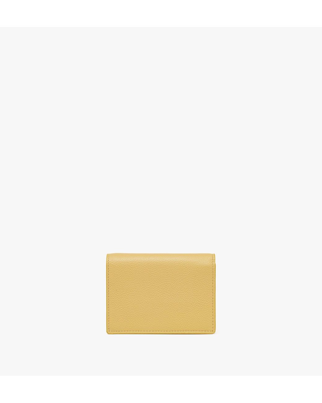 MCM Wallets Geel in het Yellow