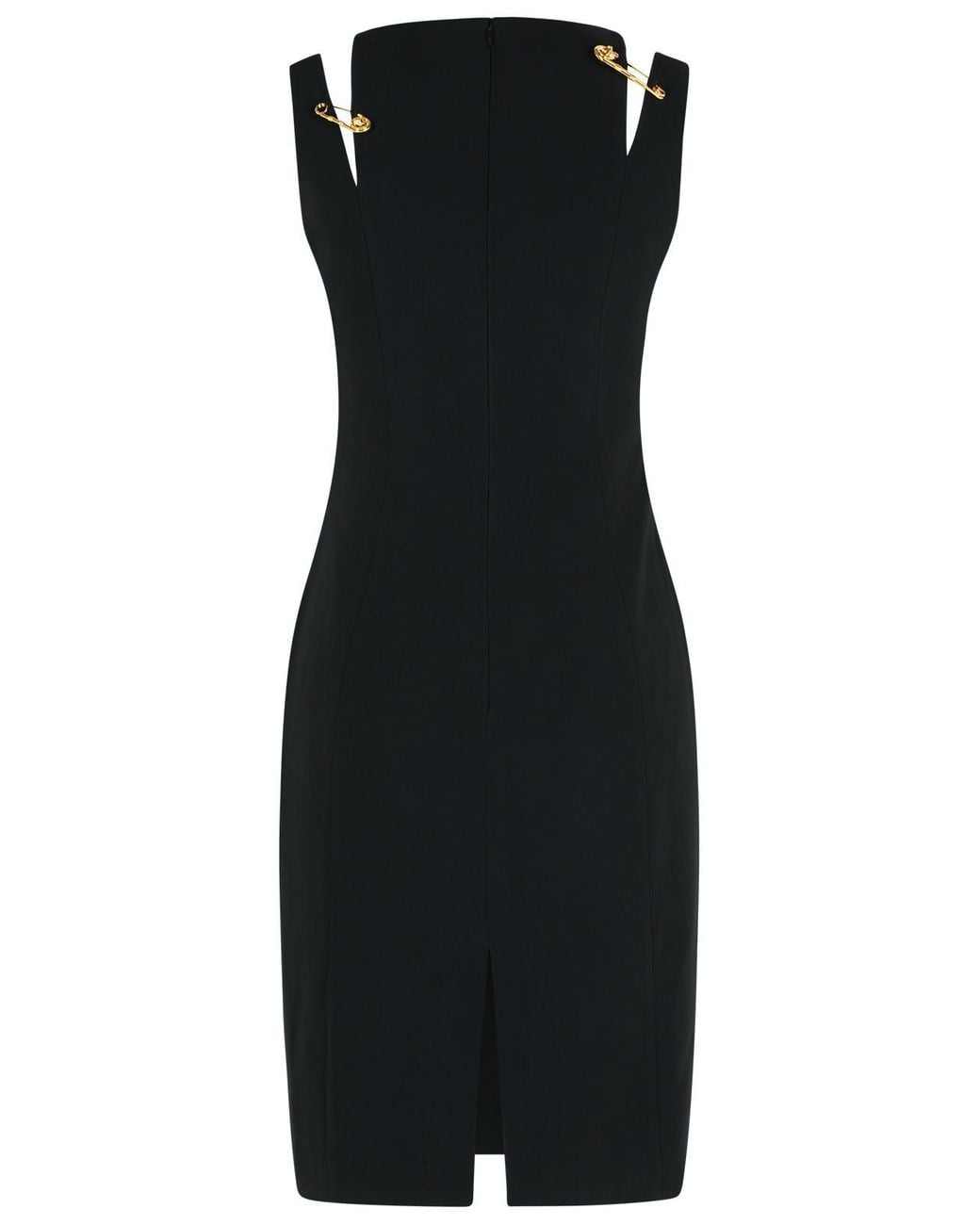 Versace Black Viscose Blend Dress