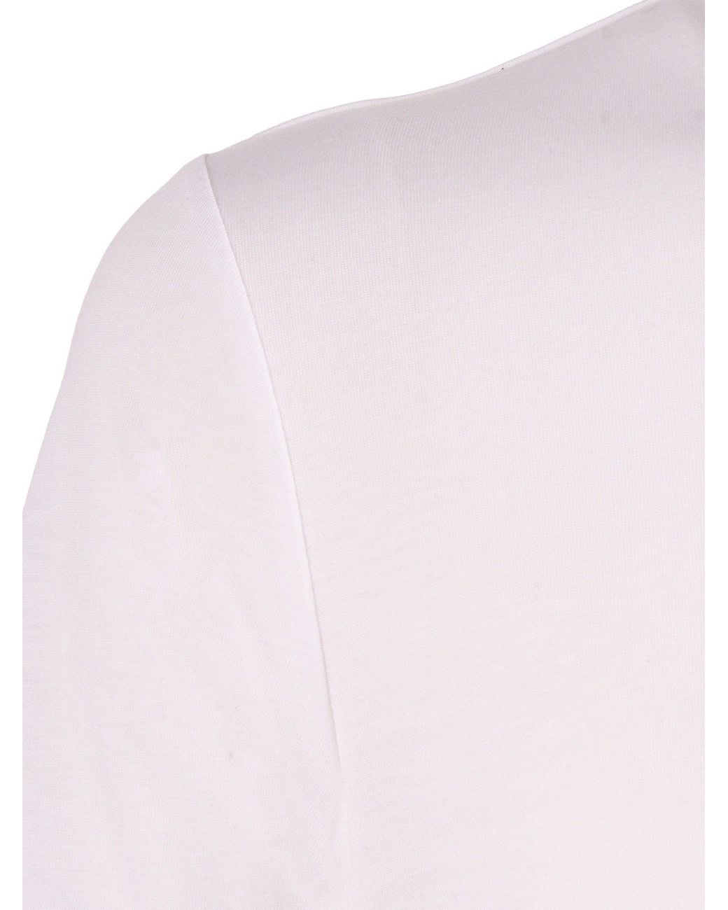 Filatures Du Lion White Col Rond Mc 001.Blanc