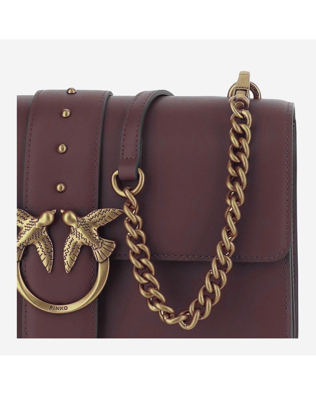 Pinko Purple Love One Classic Bag