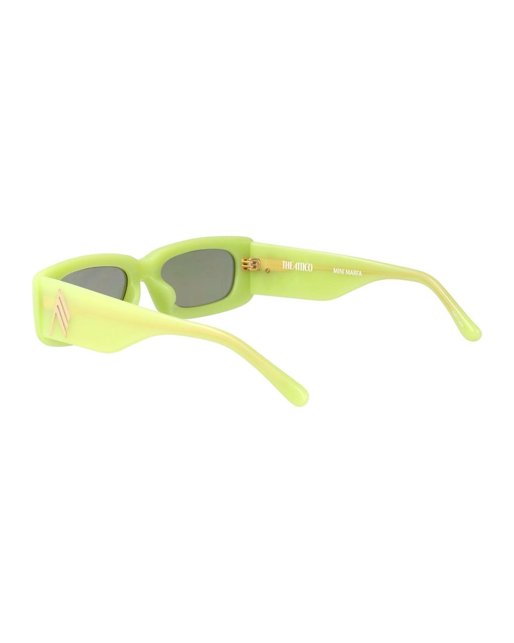 The Attico Green Sunglasses