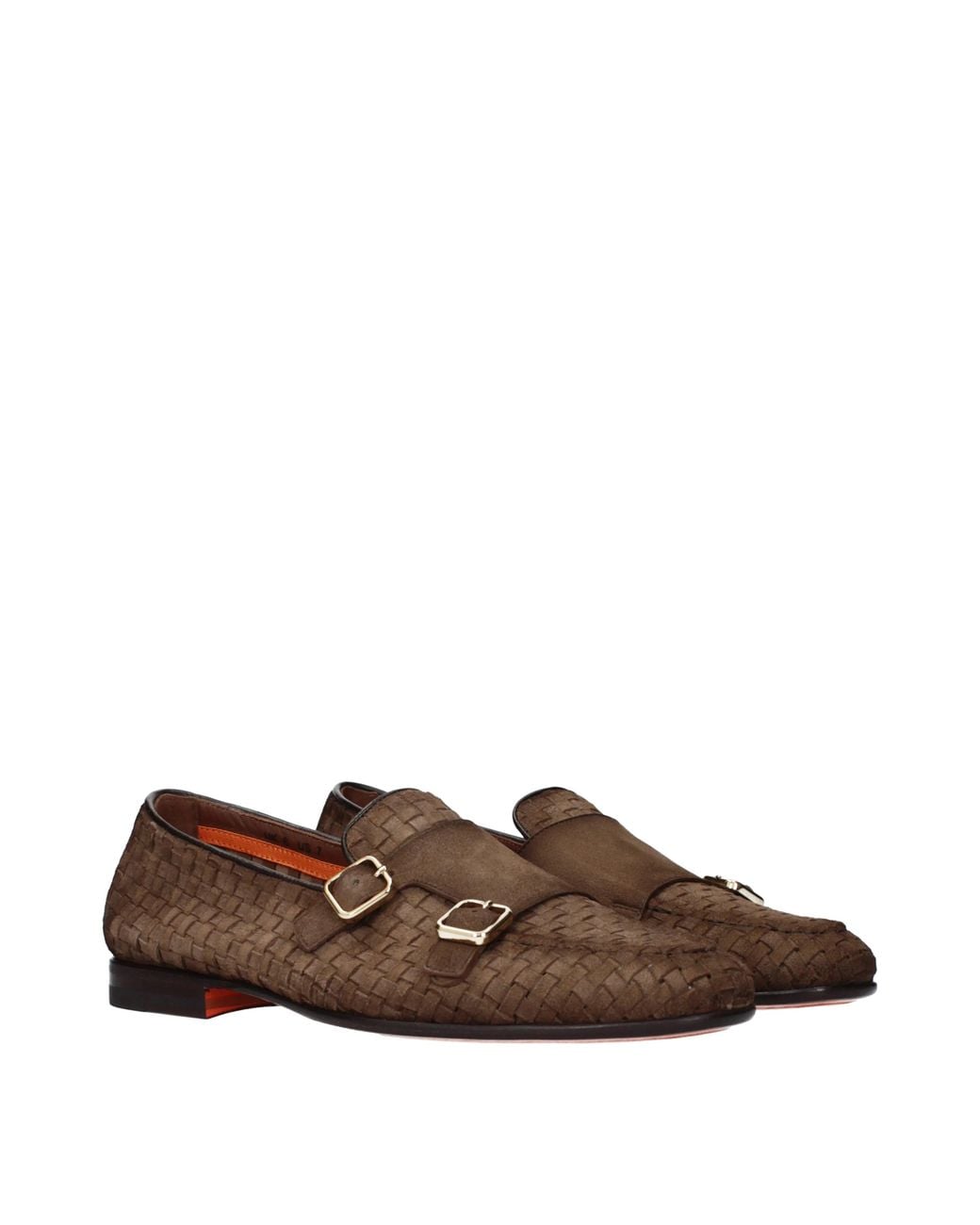Santoni Brown The Derby The Chess The Camo