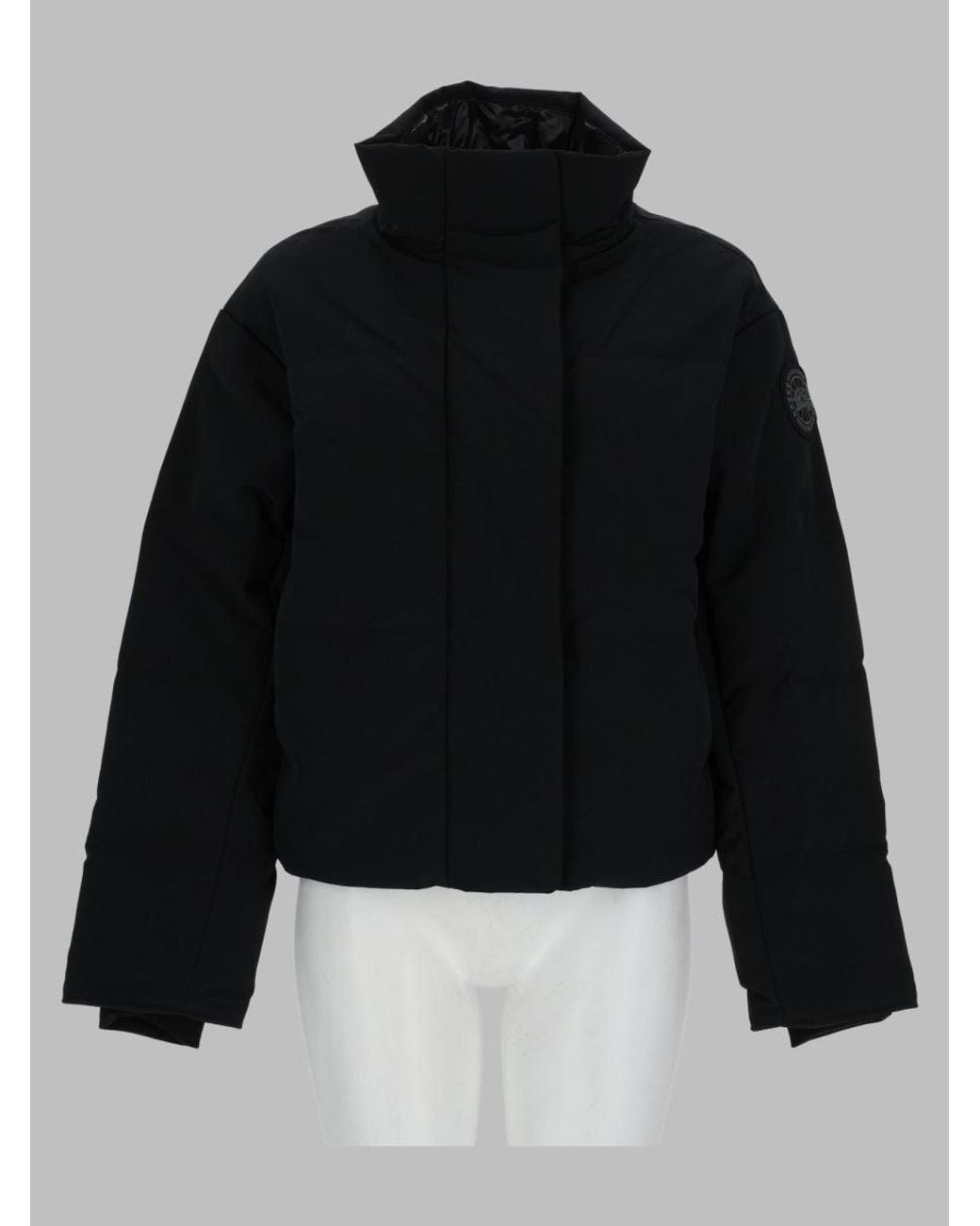 Canada Goose Black Giacca "Grandview Cropped"