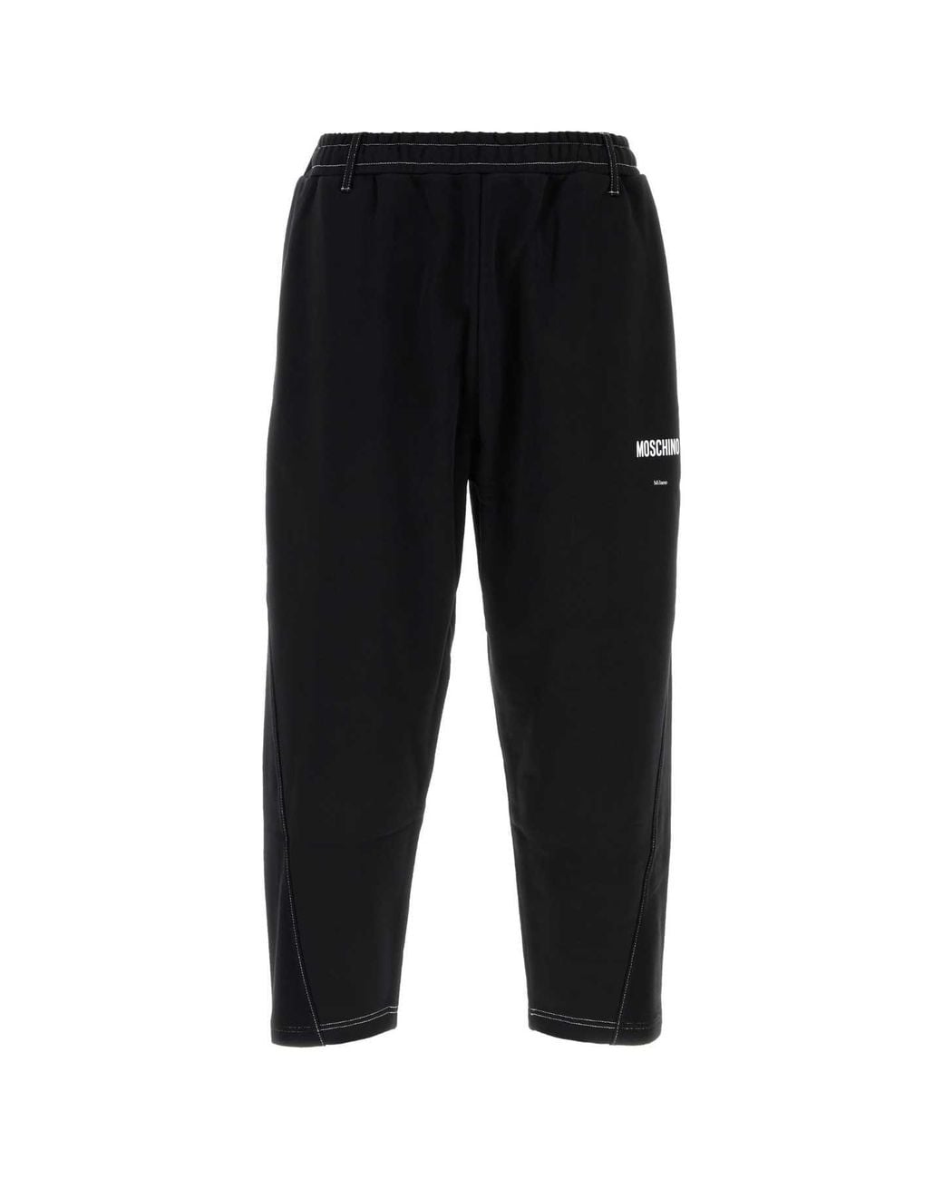 Moschino Black Cotton Joggers