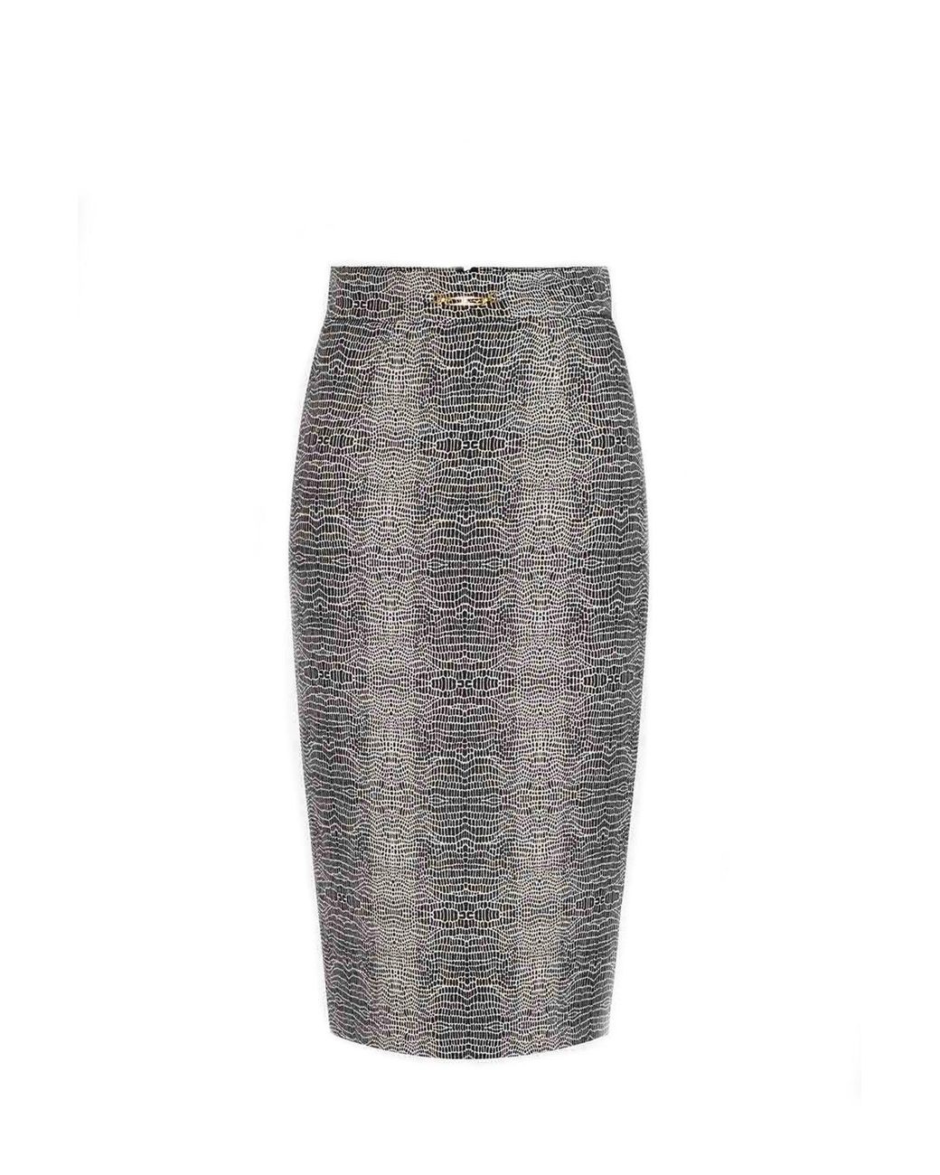 Elisabetta Franchi Gray Skirts