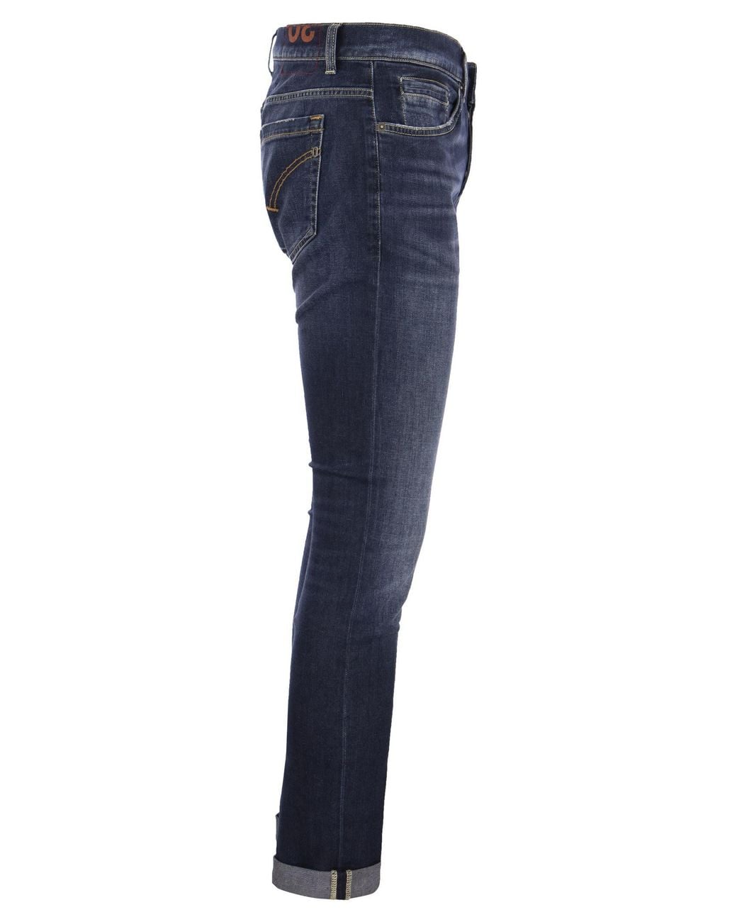 Dondup Blue George Five Pocket Jeans for men