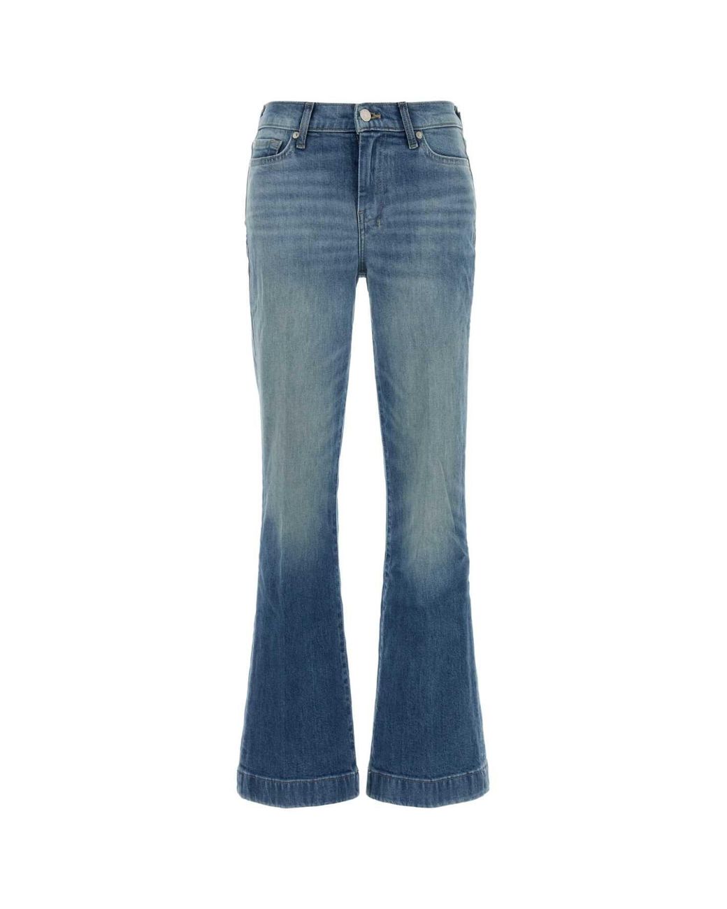 7 For All Mankind Blue Stretch Denim Dojo Jeans