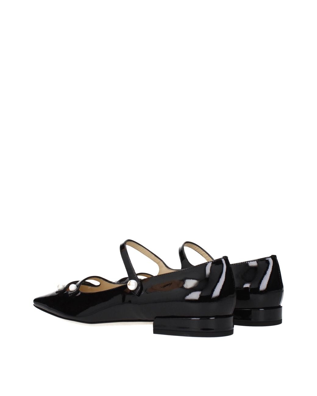 Jimmy Choo Black Dancers Anya Painted