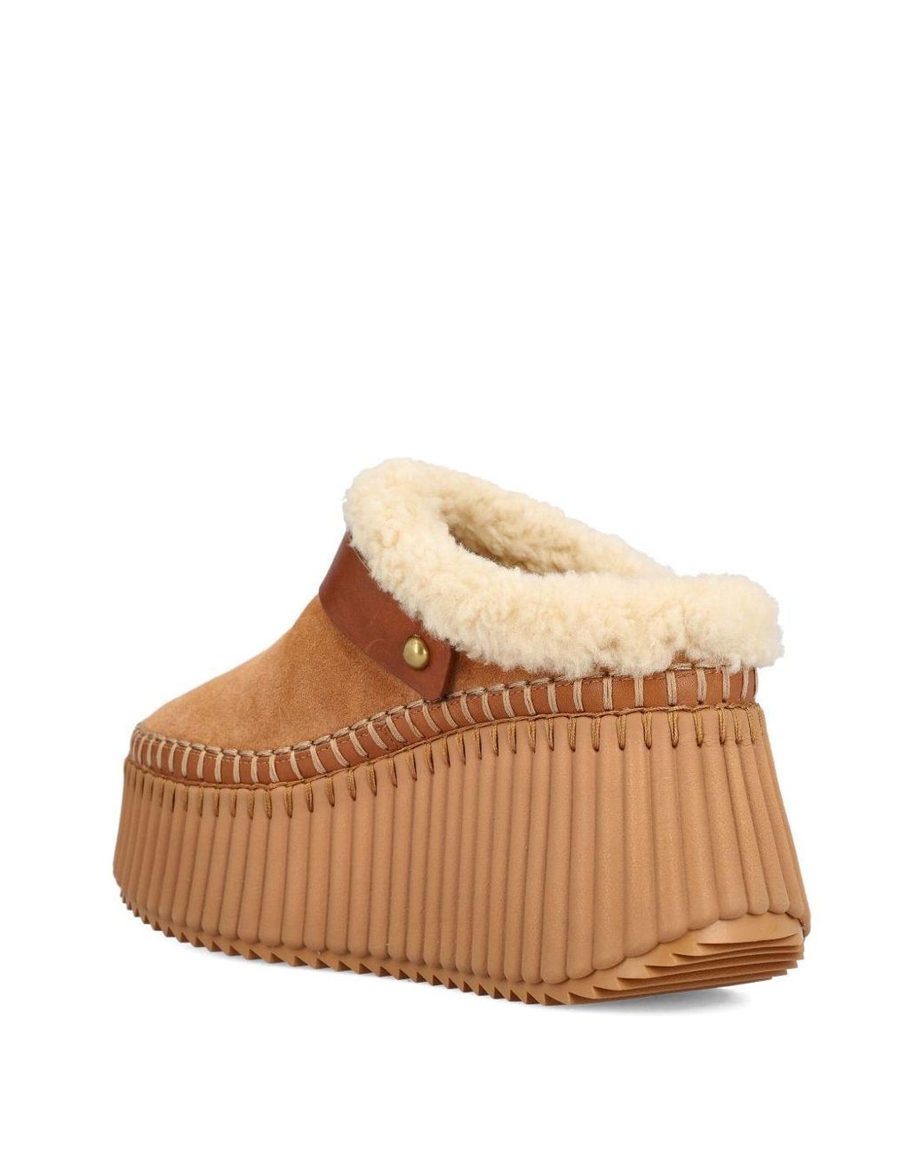 Chloé Brown Chloã Nama Platform Boots