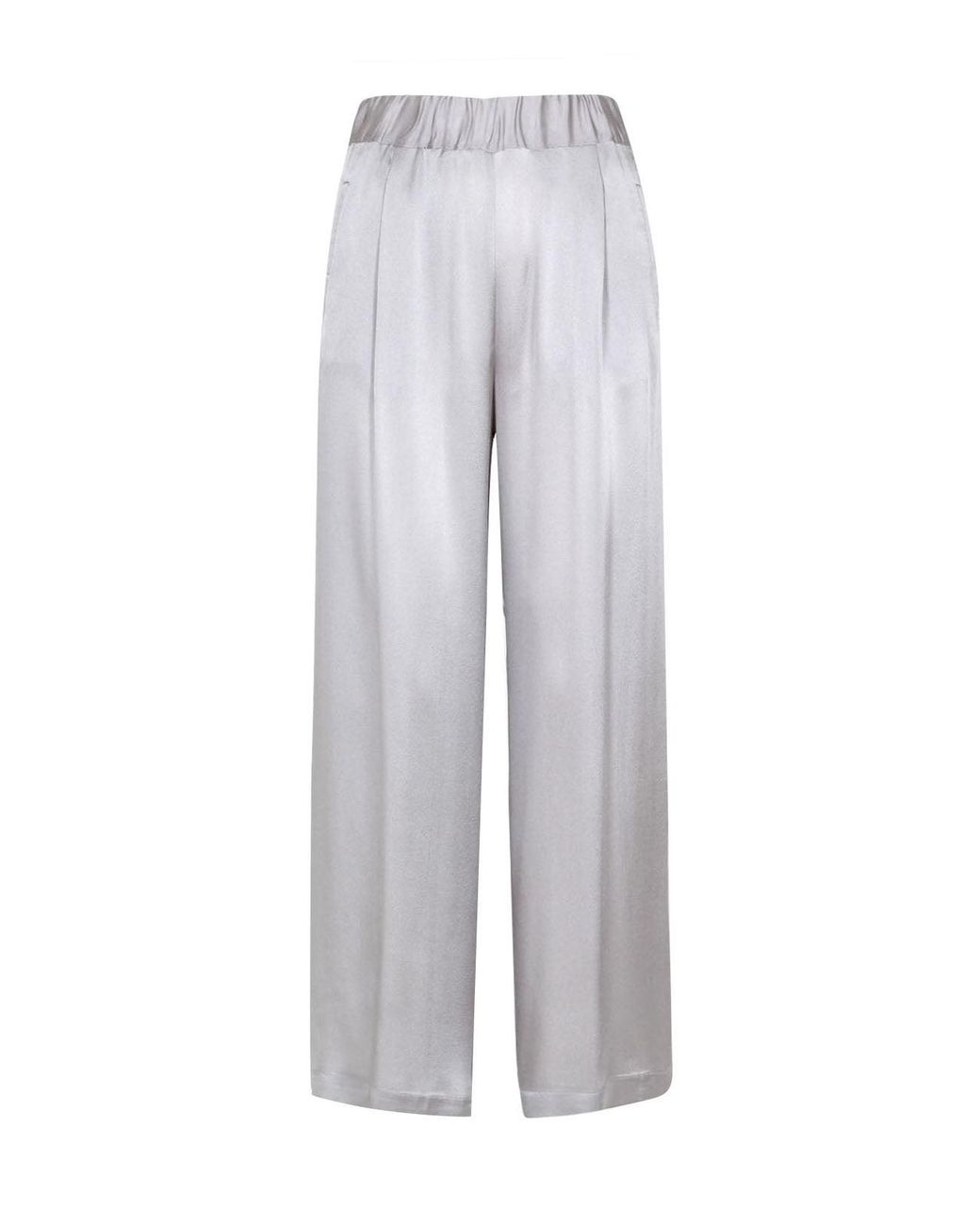 Semicouture Gray Trousers