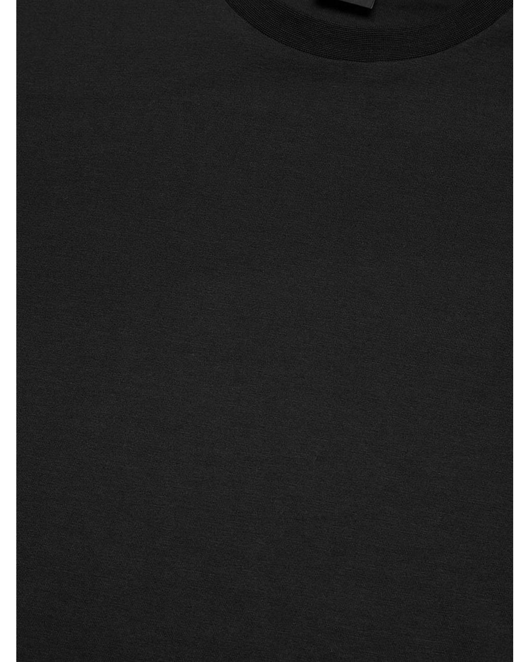 Boss Black Cotton T Shirt