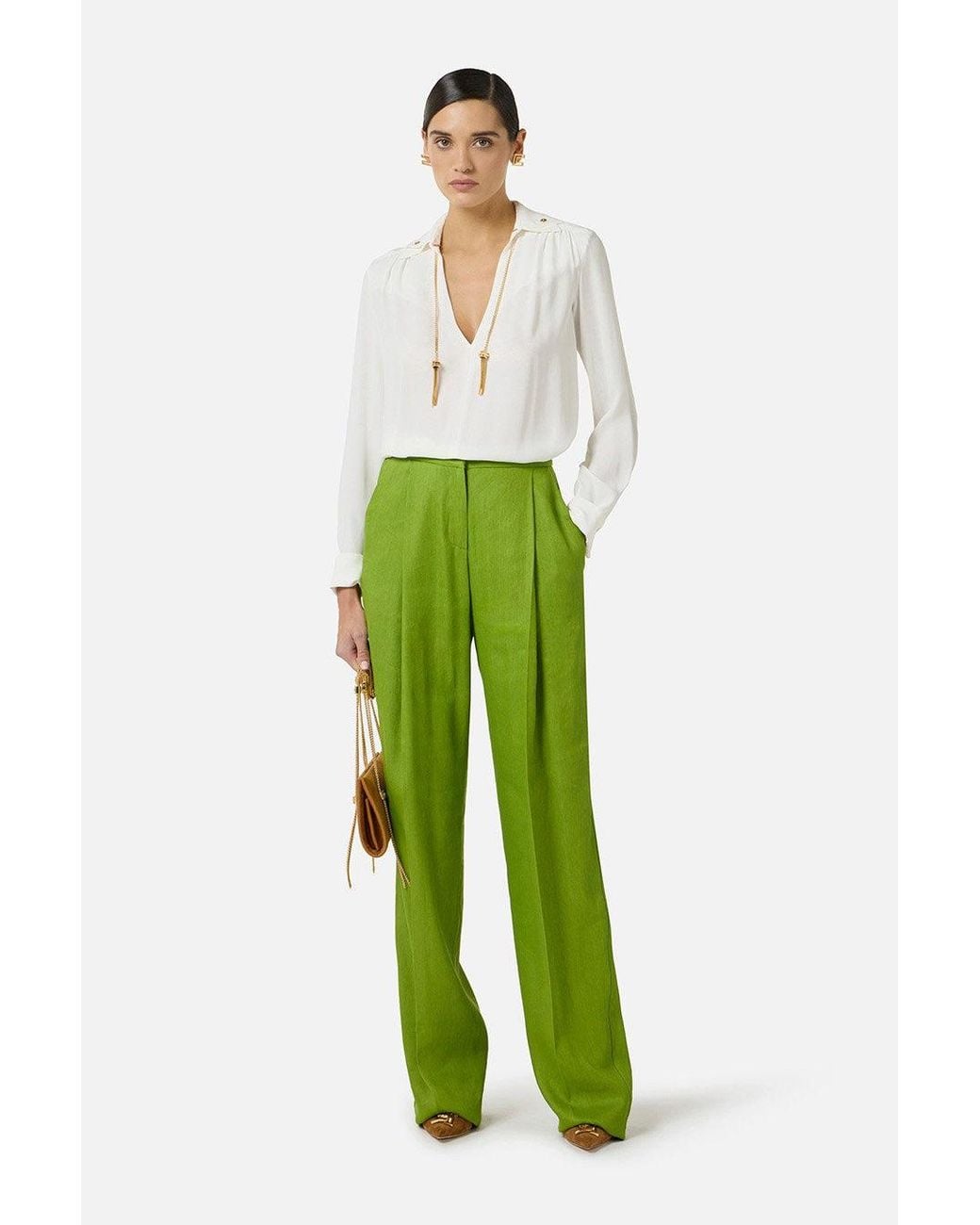 Elisabetta Franchi White Elisabetta Franchi Ivory