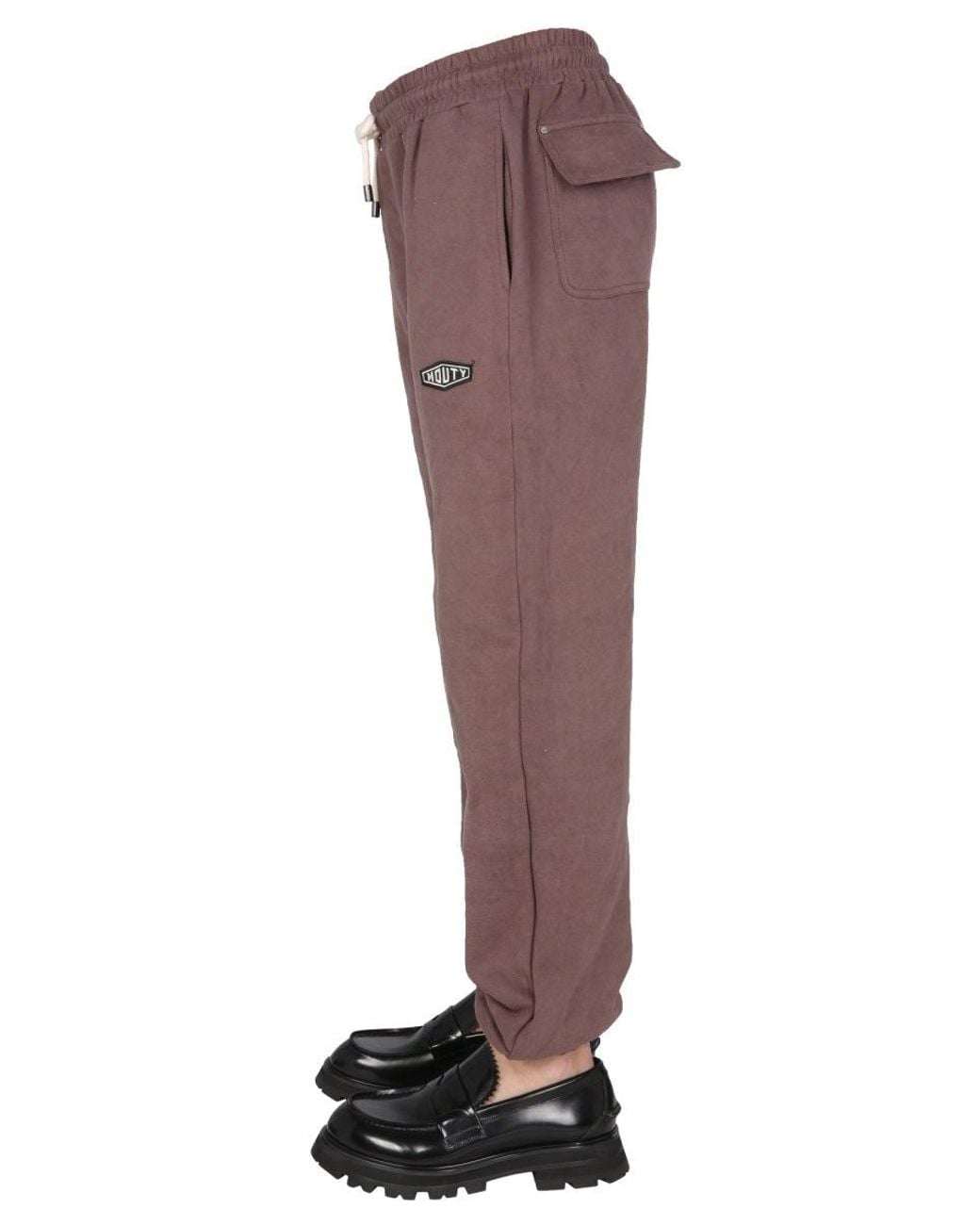 MOUTY Brown Biggie Jogging Trousers for men
