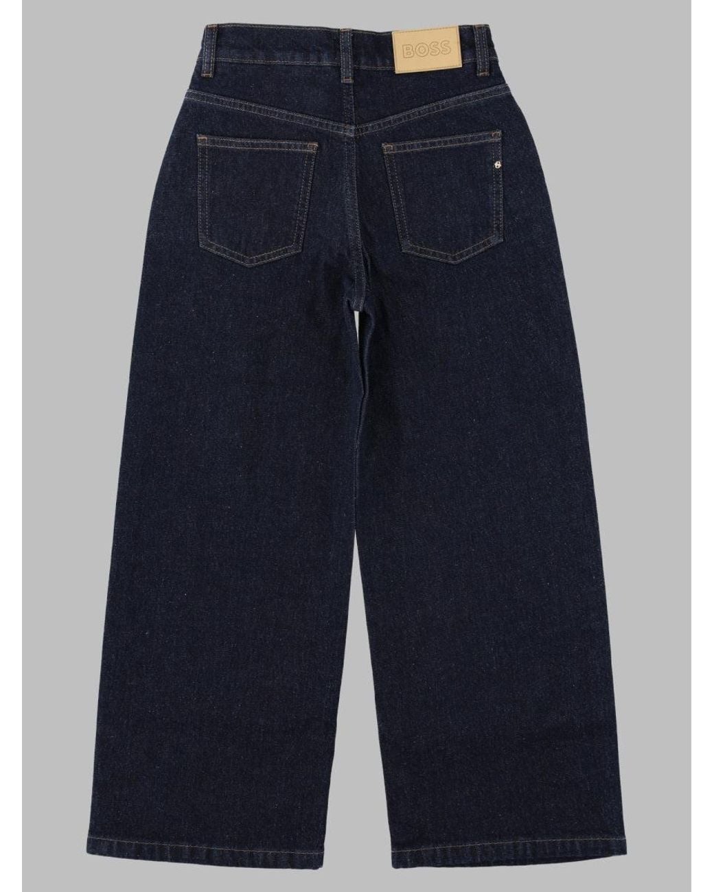 Boss Blue Girls Trousers