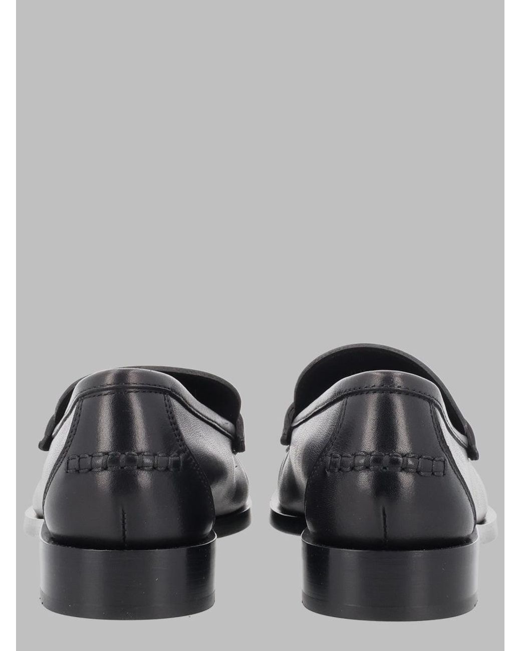 Ferragamo Metallic Sleek Loafers