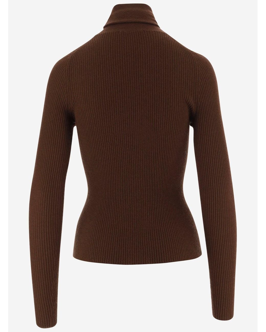 Oliver Lattughi Brown Cashmere Sweater