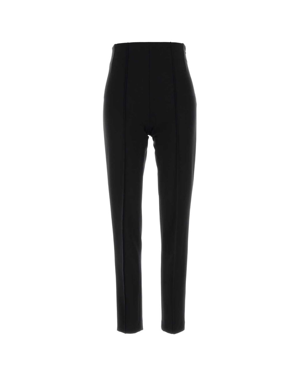 Jil Sander Black Stretch Jersey Pant