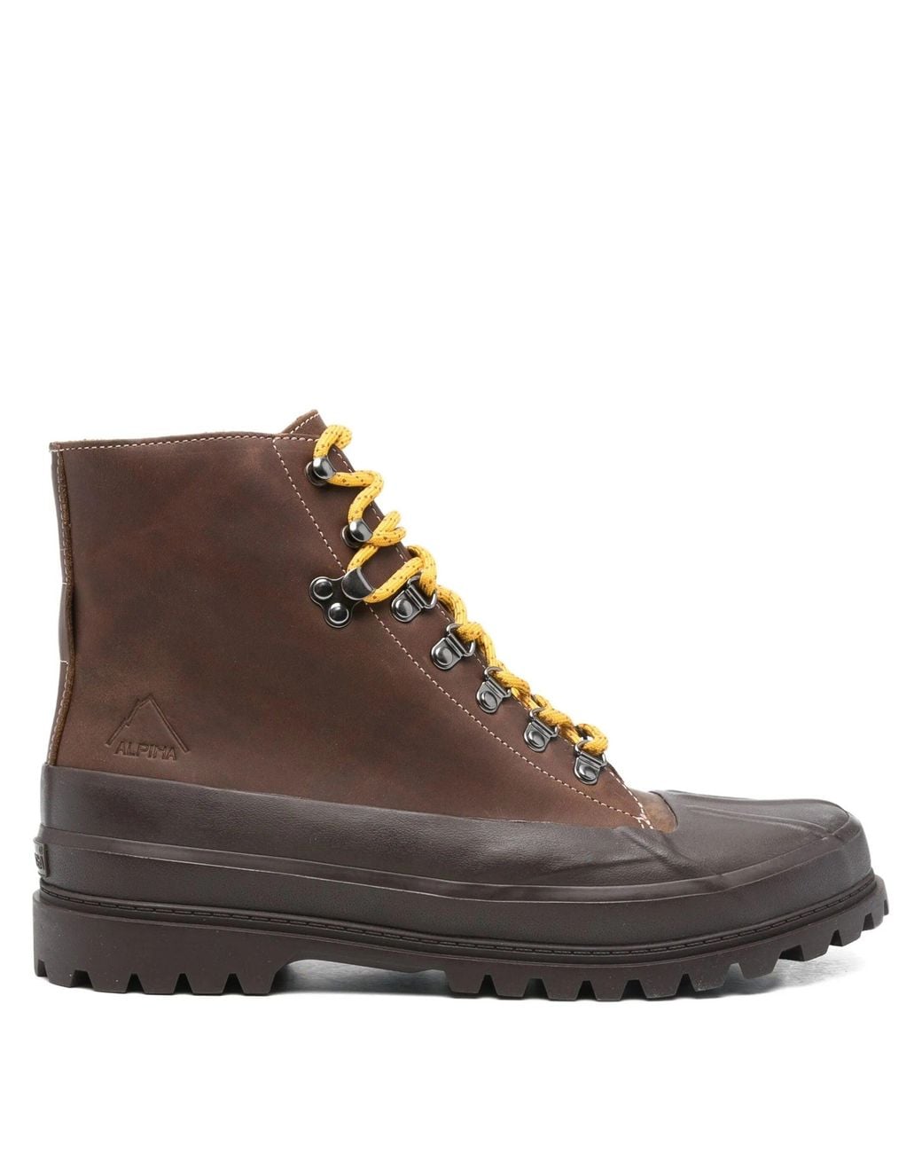 Superga Brown 3343 Alpina Duck Crazy Horse for men